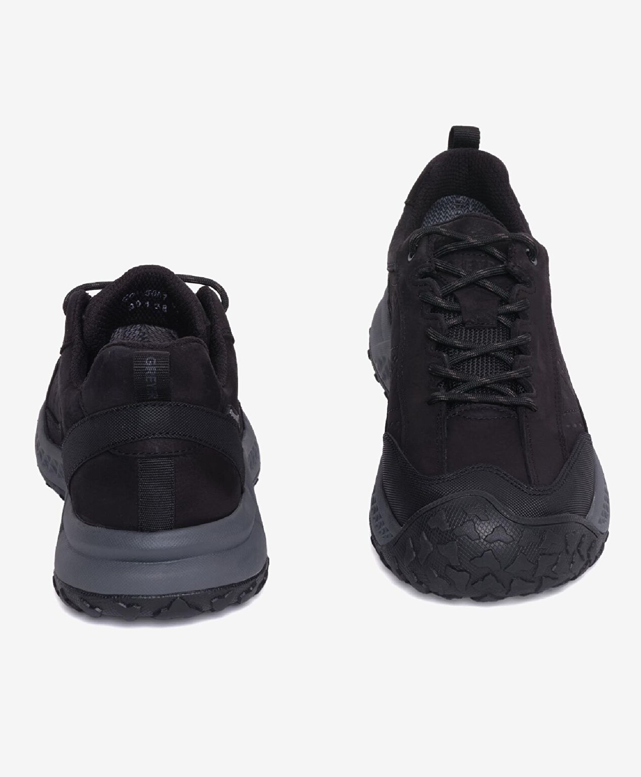 Siyah Su Geçirmez Ayakkabı - 8