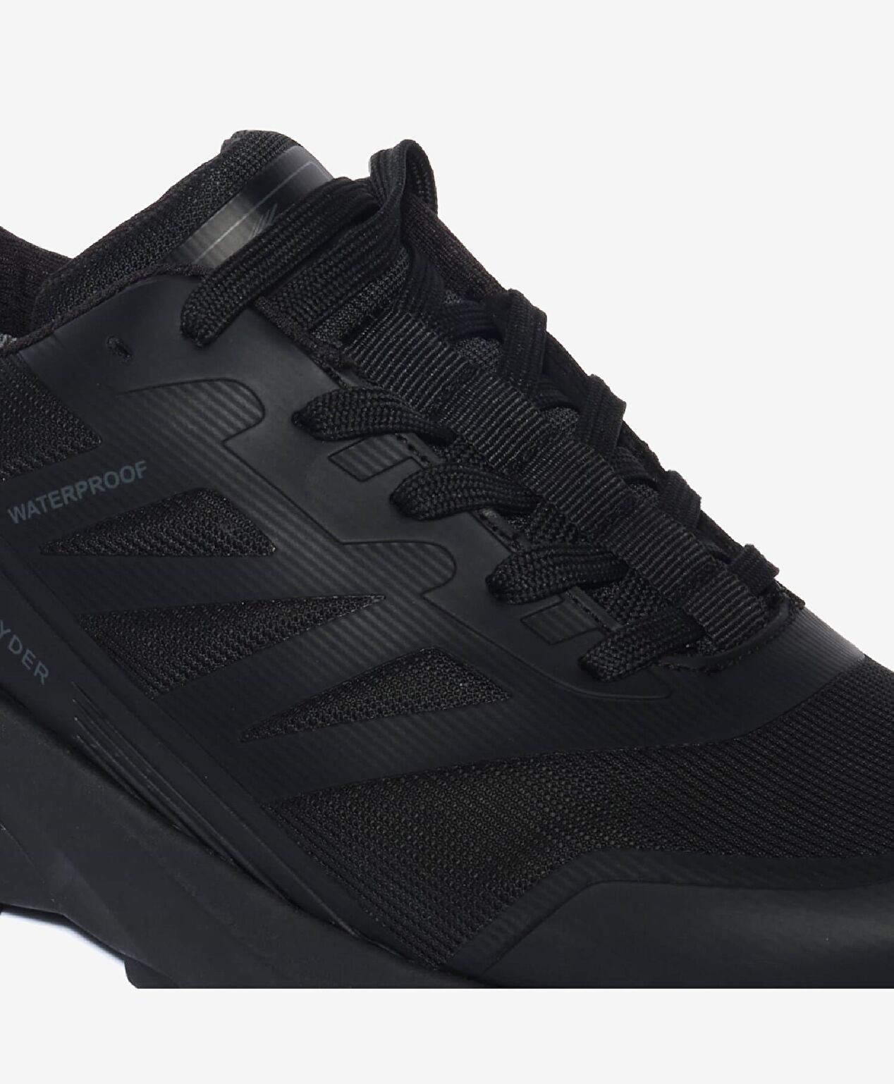 Siyah Su Geçirmez Ayakkabı - 6