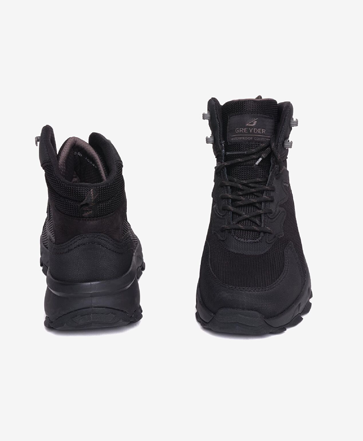 Erkek Siyah Su Geçirmez Outdoor Bot - 8
