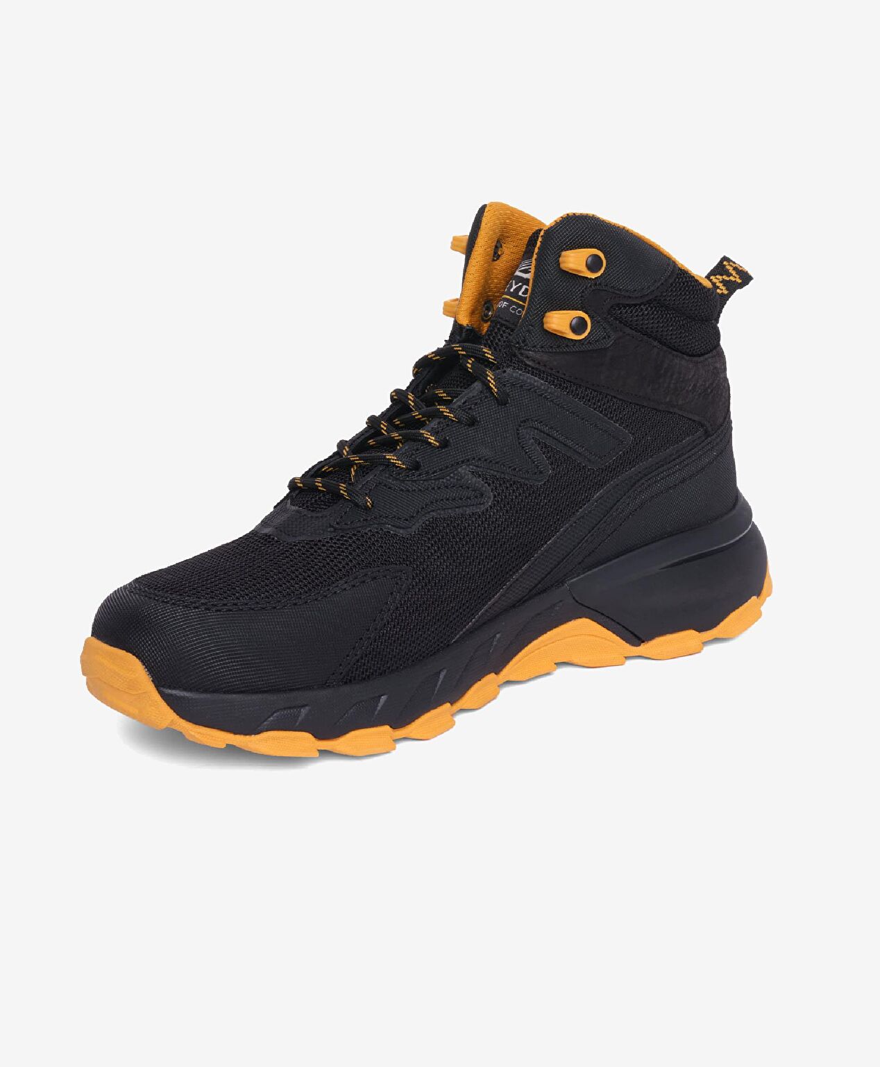 Erkek Siyah Sarı Su Geçirmez Outdoor Bot - 4