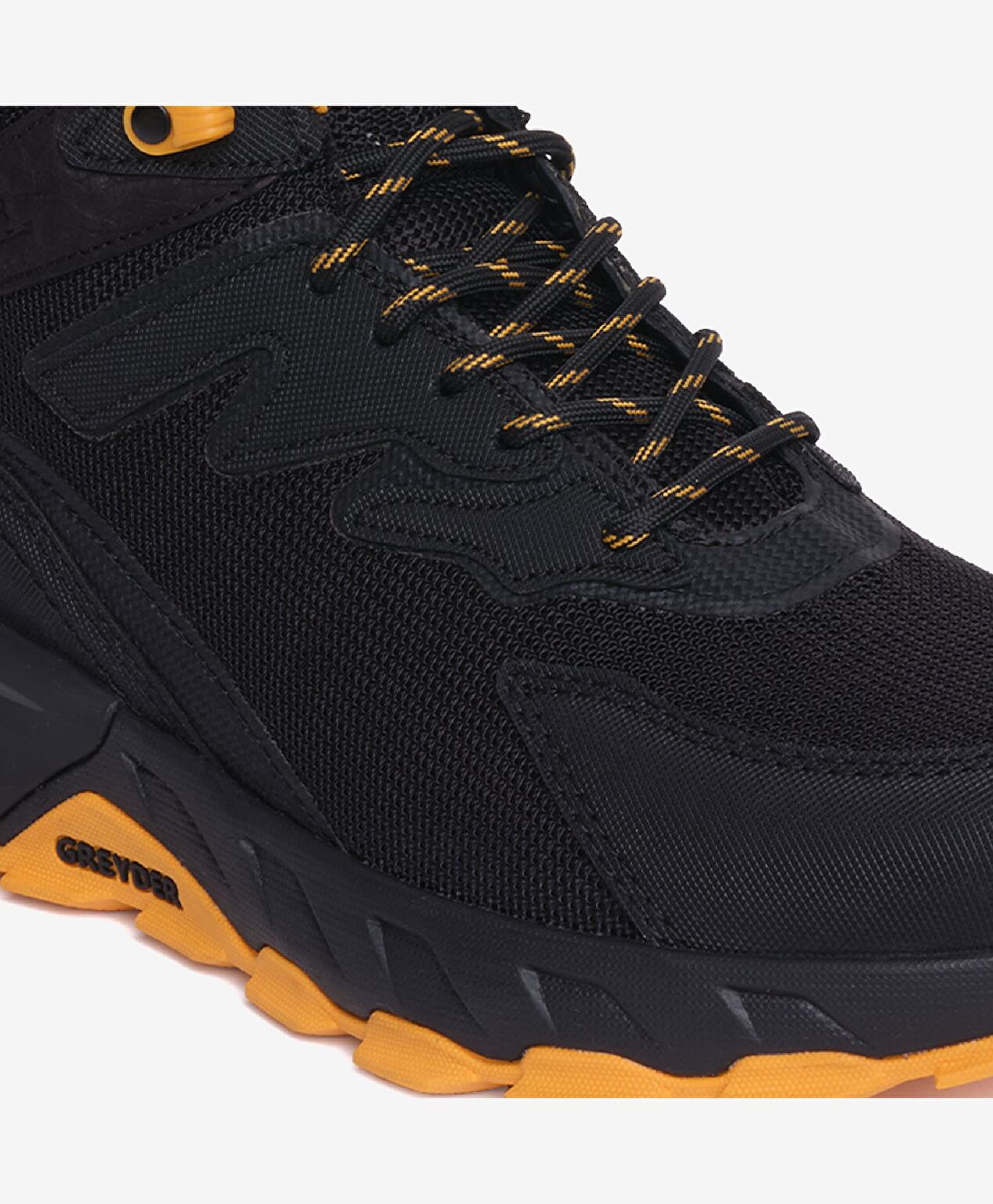 Erkek Siyah Sarı Su Geçirmez Outdoor Bot - 6
