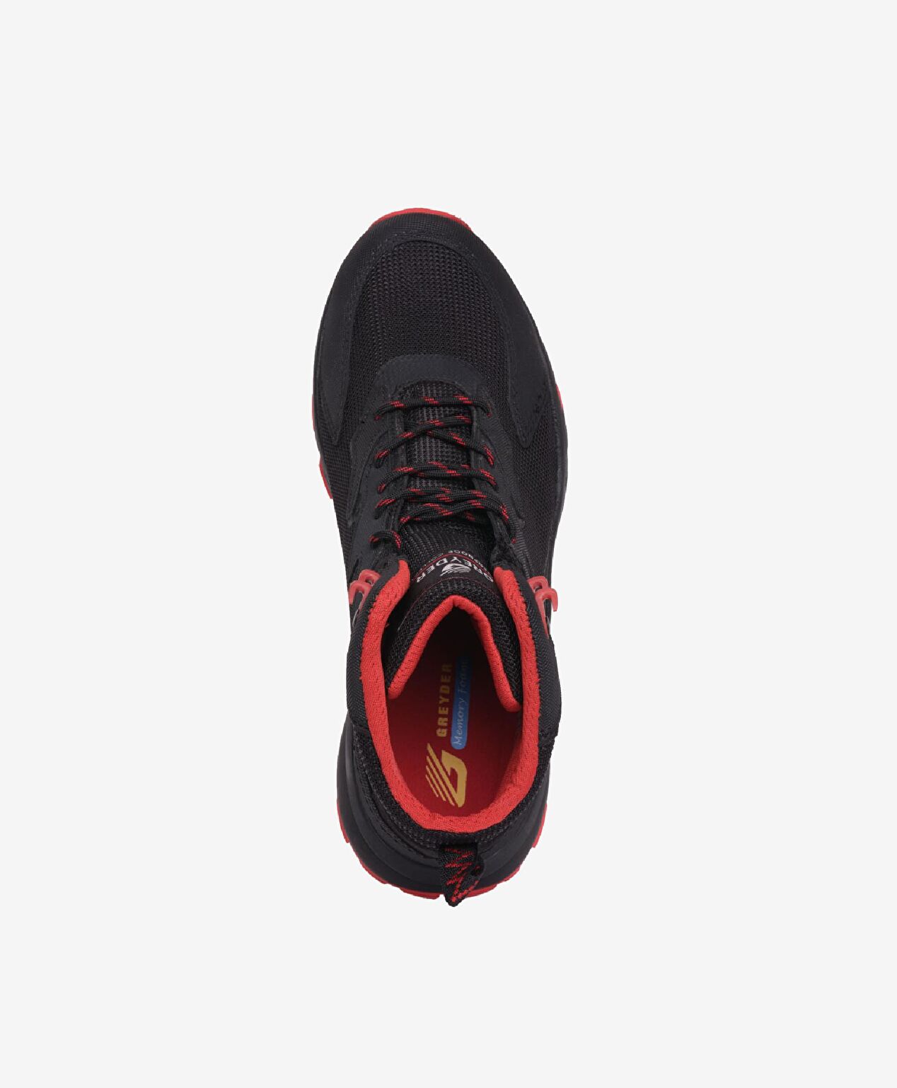 Siyah Kırmızı Su Geçirmez Bot - 5