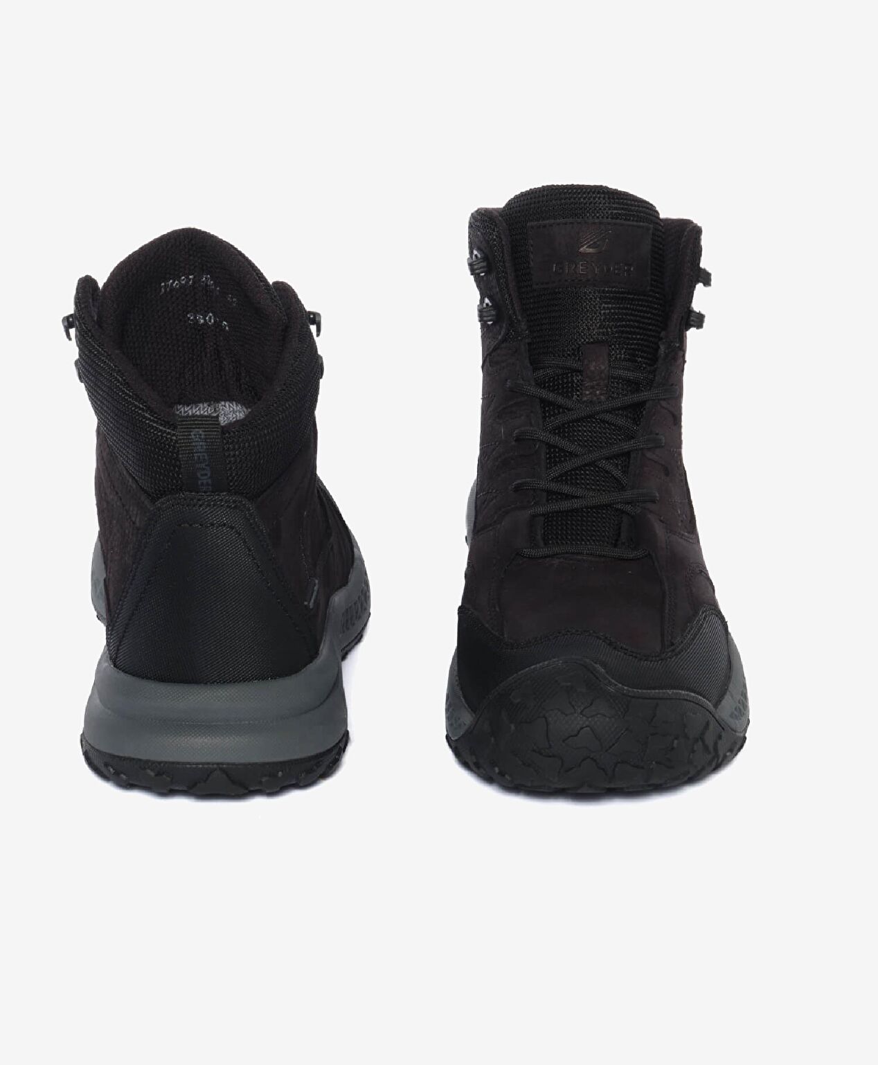 Erkek Siyah Su Geçirmez Outdoor Bot - 8