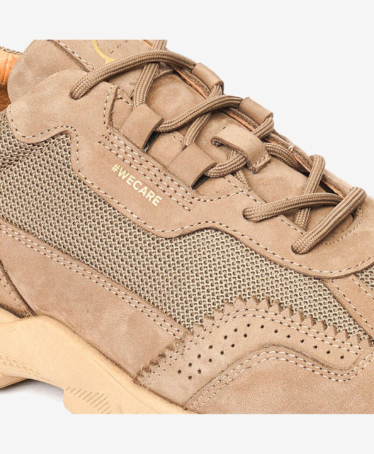 Greyder LAB Erkek Kahverengi Hakiki Deri Sneaker Ayakkabı - 5