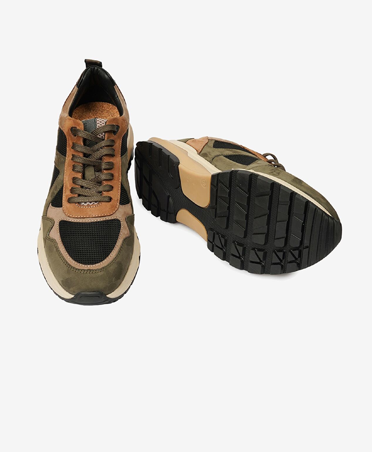 Greyder LAB Erkek Haki Kahverengi Sneaker Ayakkabı - 6