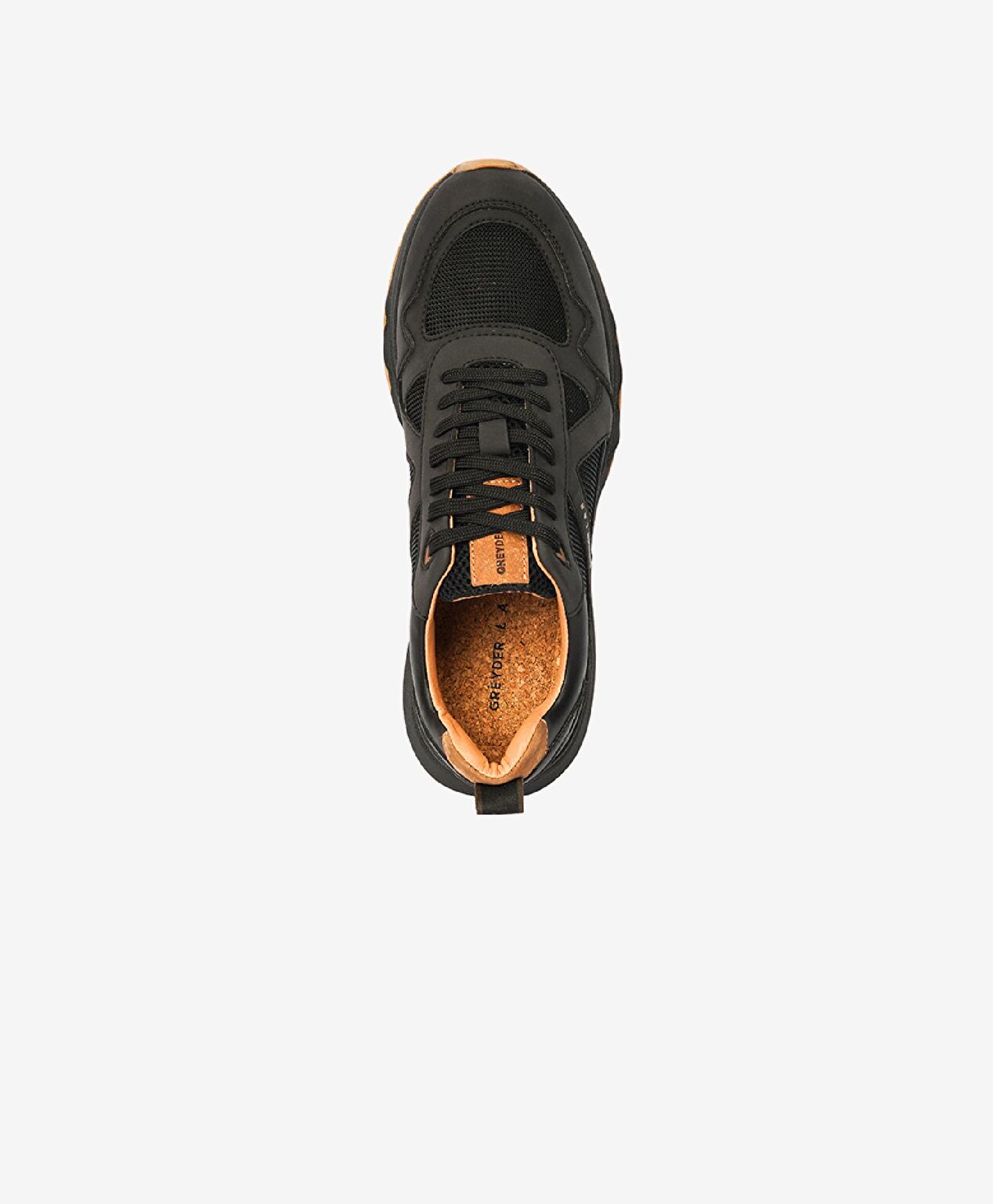 Greyder LAB Erkek Siyah Sneaker Ayakkabı - 4