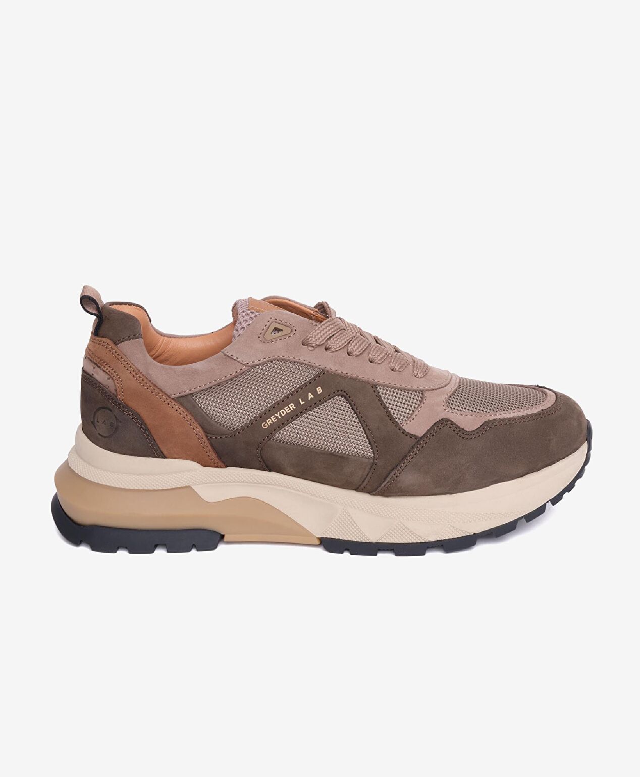 Greyder LAB Erkek Kahverengi Sneaker Ayakkabı - 1