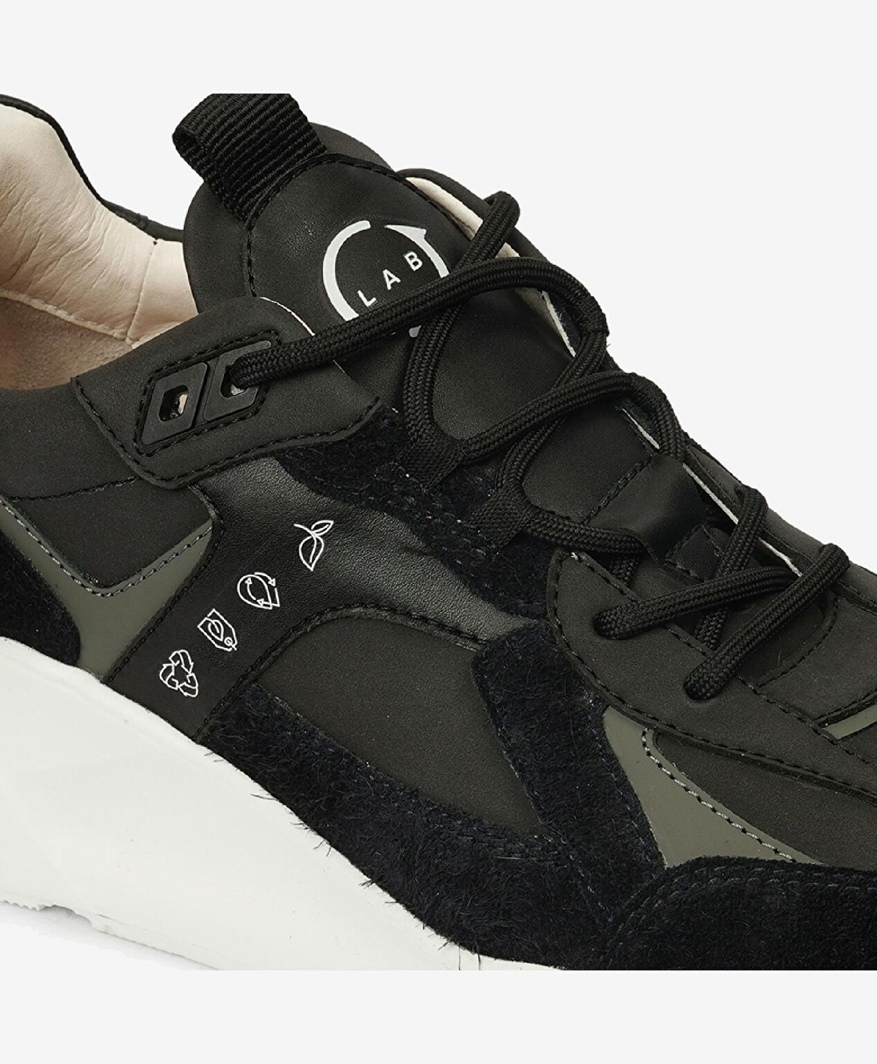 Greyder LAB Erkek Siyah Sneaker Ayakkabı - 5