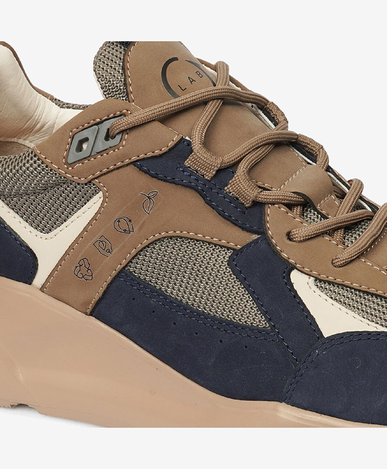 Greyder LAB Erkek Mavi Kahverengi Sneaker Ayakkabı - 5