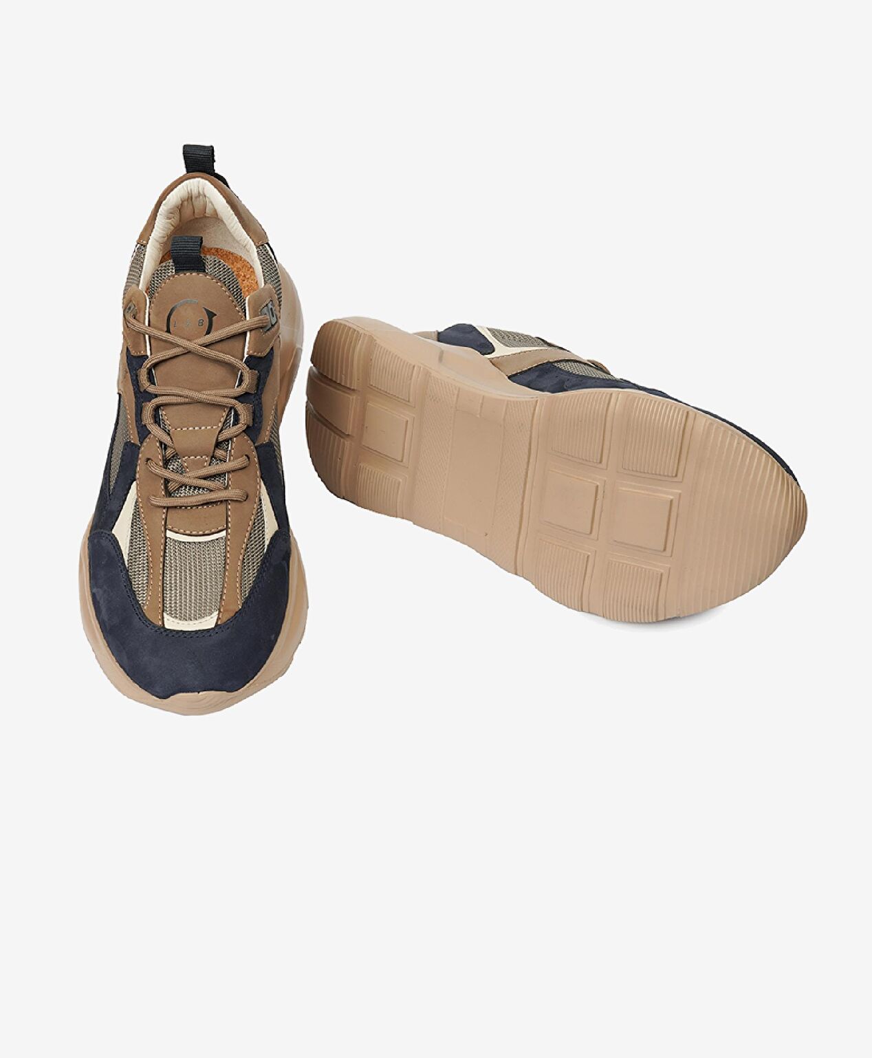 Greyder LAB Erkek Mavi Kahverengi Sneaker Ayakkabı - 6