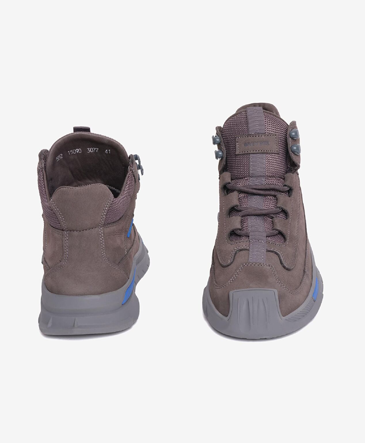 Erkek Füme Hakiki Deri Sneaker Bot - 7