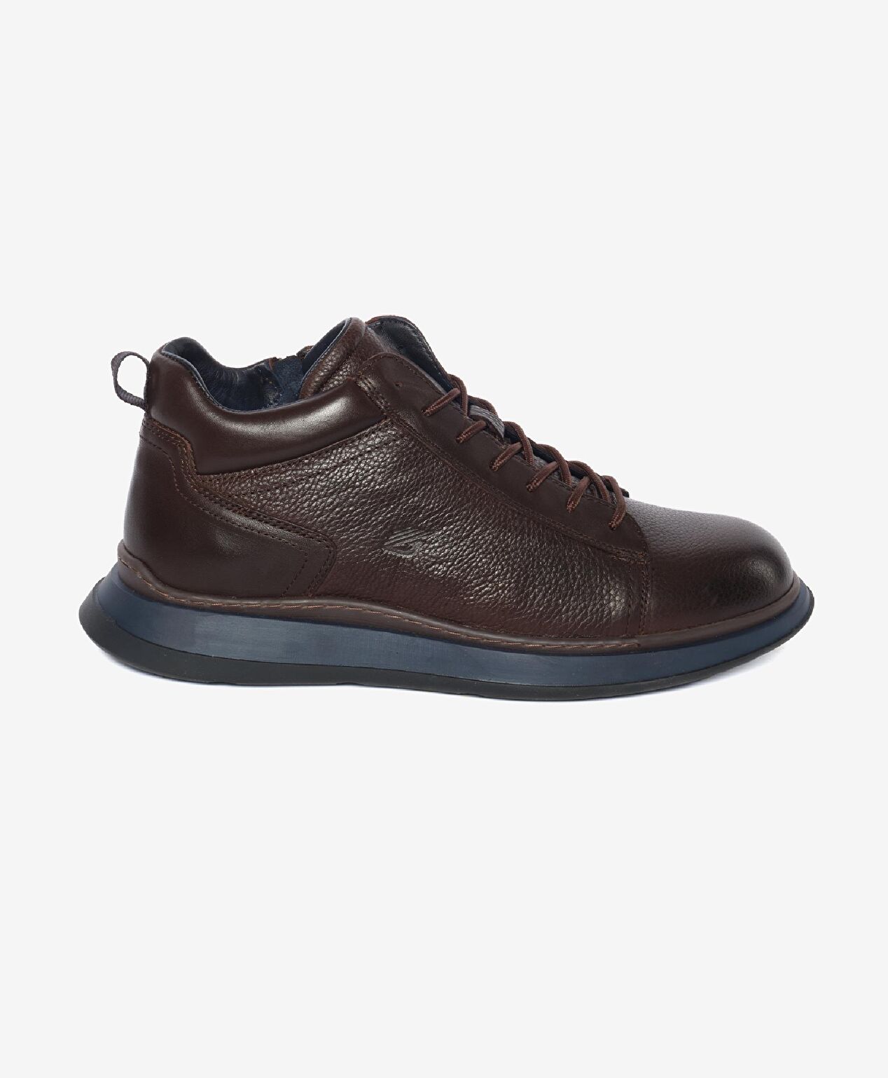Erkek Kahverengi Hakiki Deri Sneaker Bot - 1