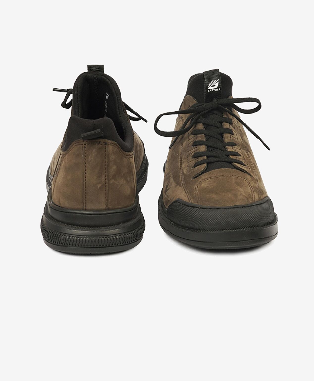 Erkek Duman Hakiki Deri Casual Ayakkabı - 7