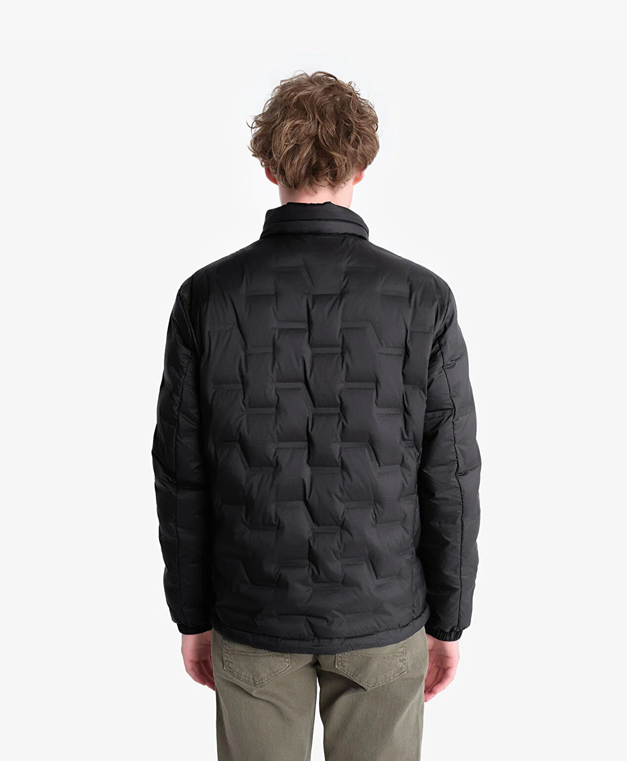 Erkek Siyah Su İtici Mont 4K1TM83516 - 4