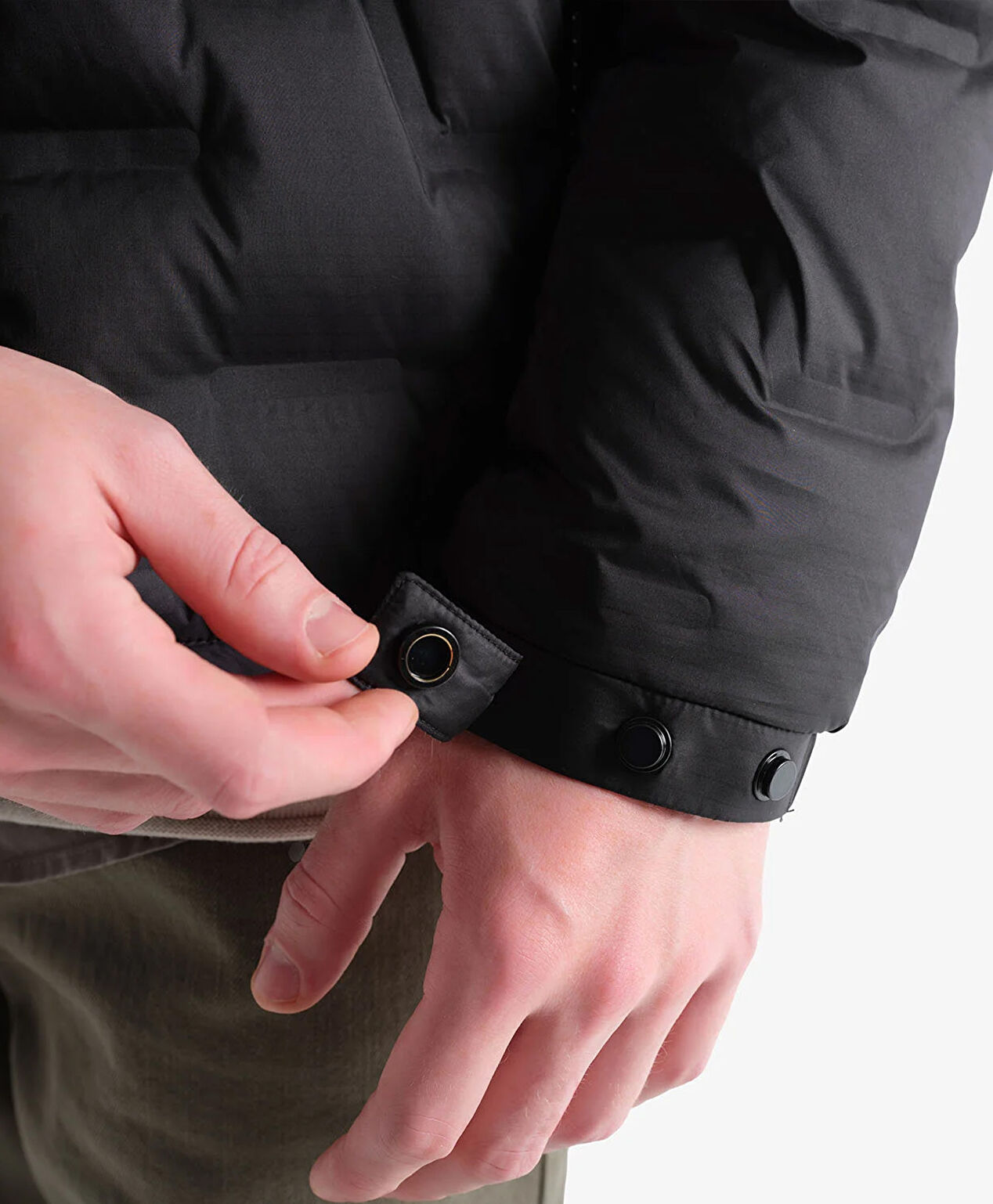 Erkek Siyah Su İtici Mont 4K1TM83516 - 9