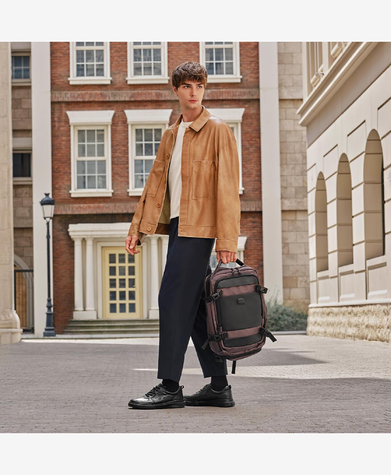 Erkek Siyah Hakiki Deri Sneaker Ayakkabı 4K1UA17740 - 3