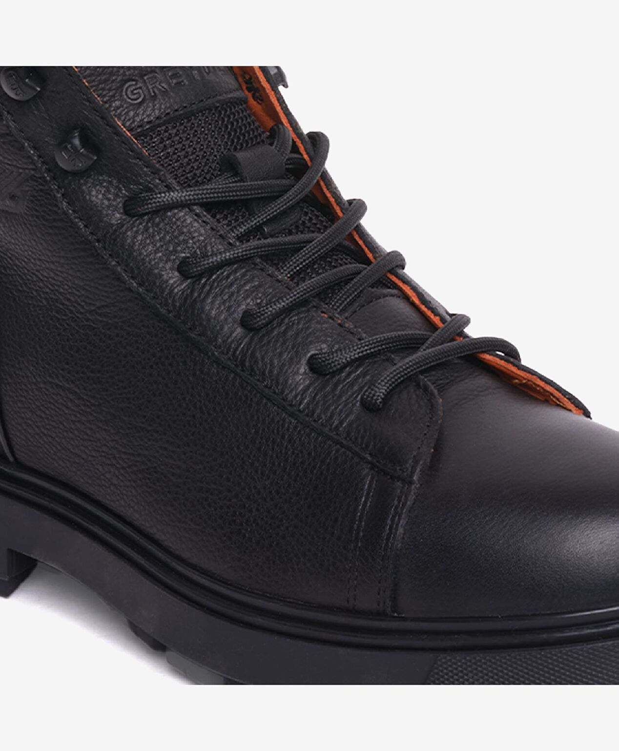 Erkek Siyah Hakiki Deri Günlük Bot - 7