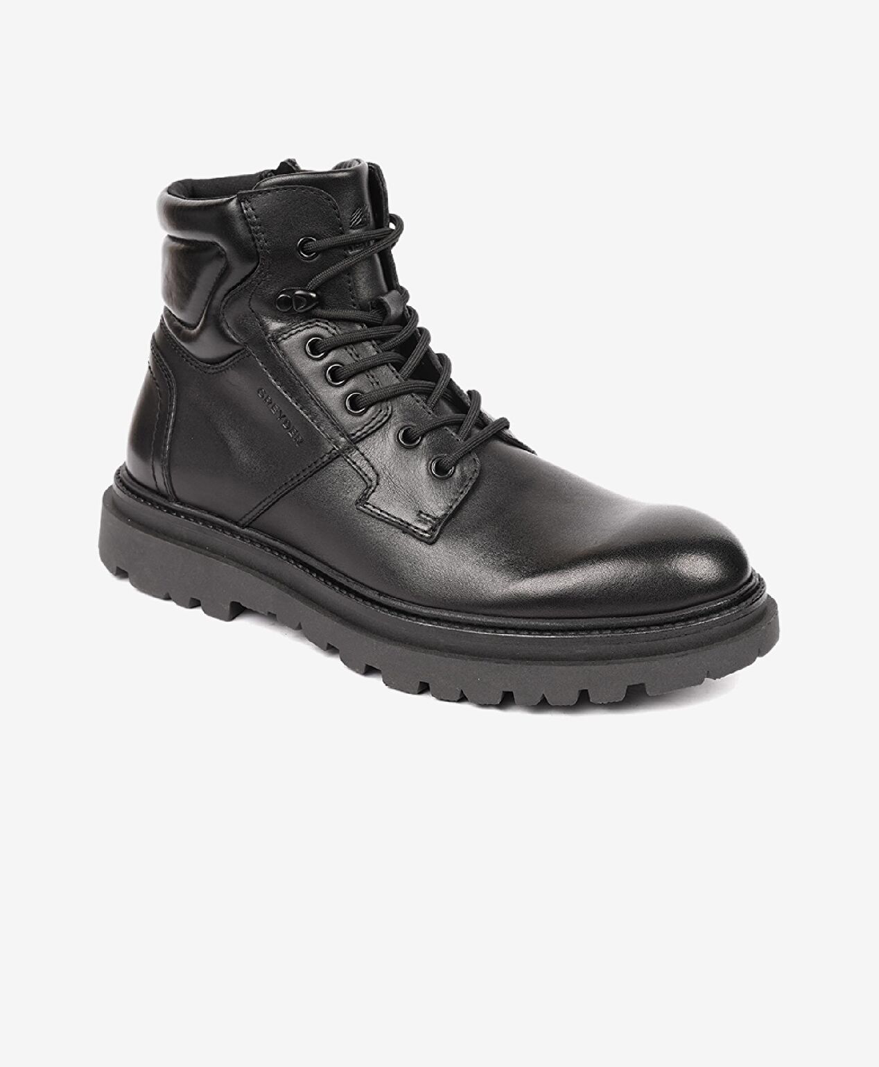 Erkek Siyah Hakiki Deri Günlük Bot - 2