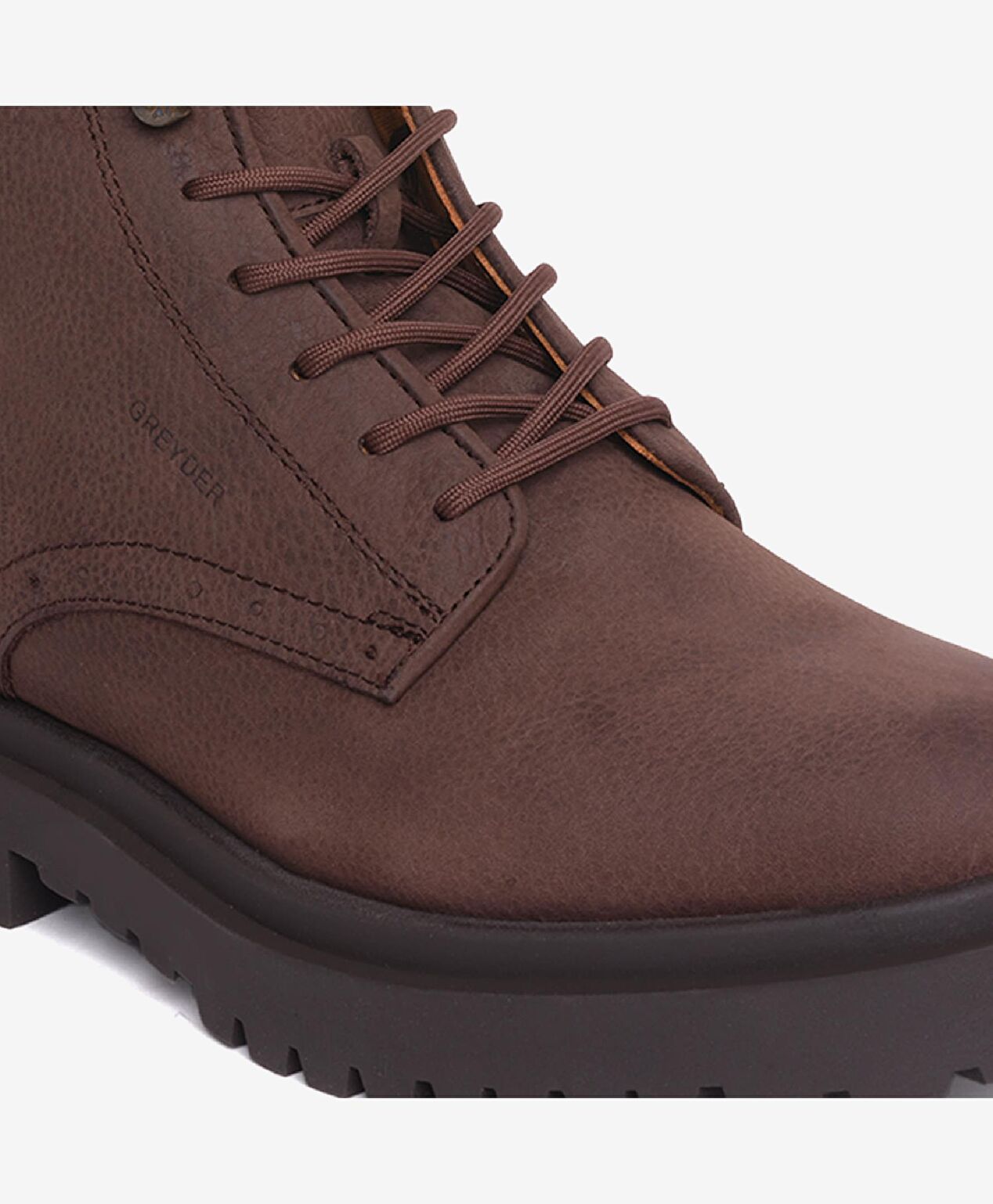 Erkek Kahverengi Hakiki Deri Klasik Bot - 5