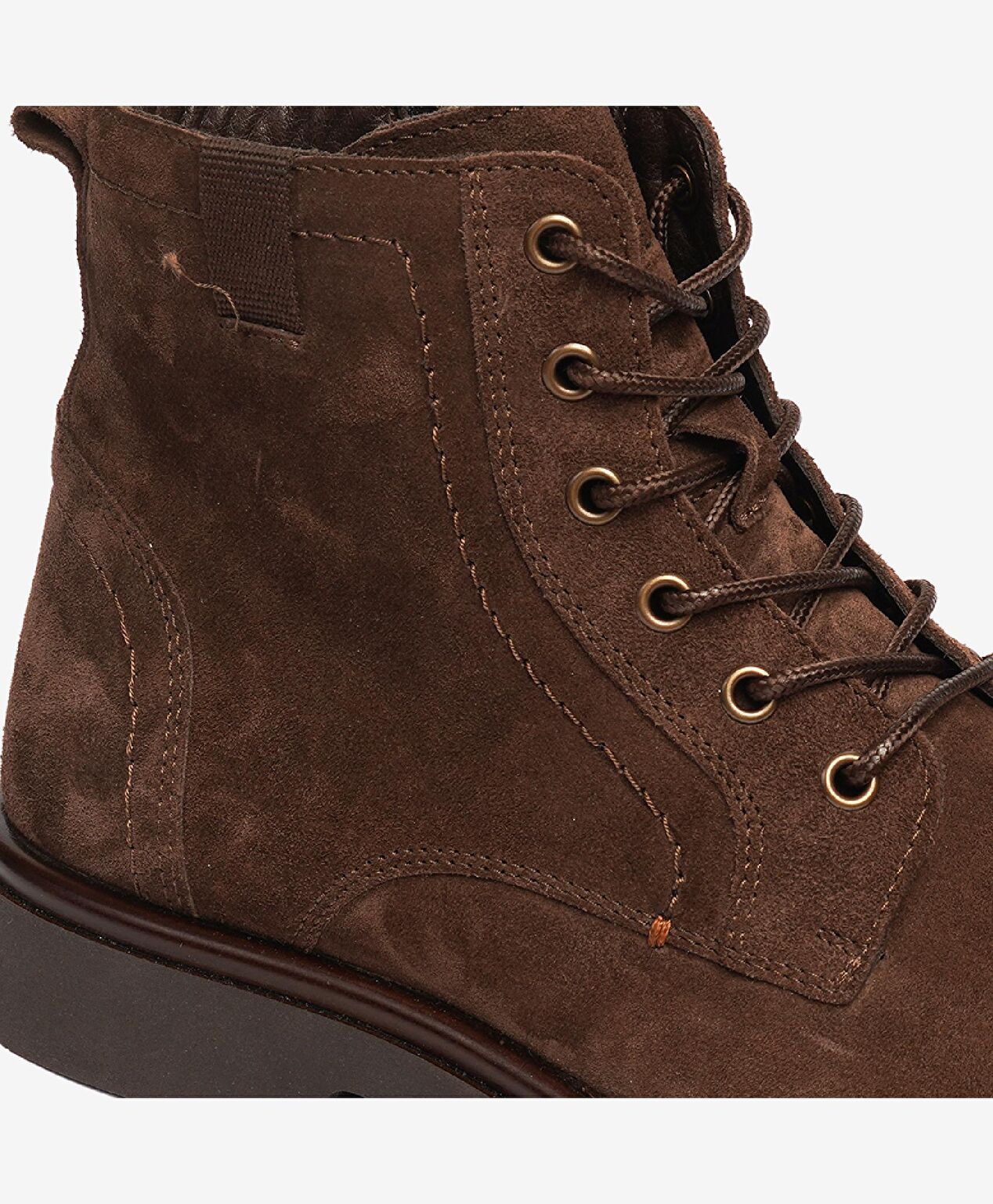 Erkek Kahverengi Hakiki Deri Günlük Bot - 5