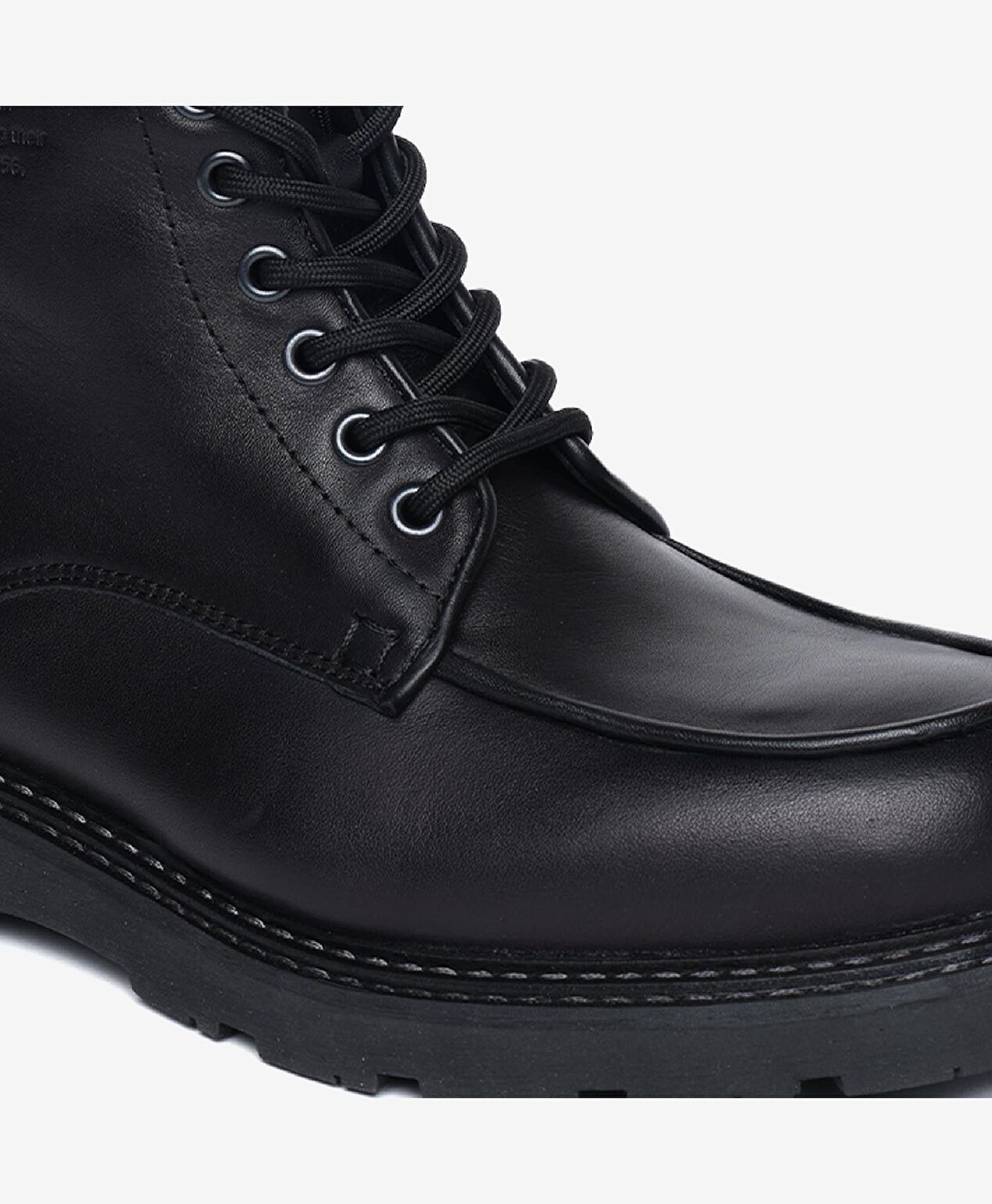 Erkek Siyah Hakiki Deri Günlük Bot - 5