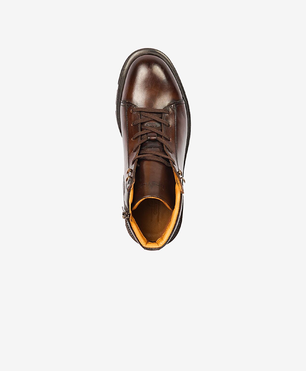 Erkek Kahverengi Hakiki Deri Günlük Bot - 4