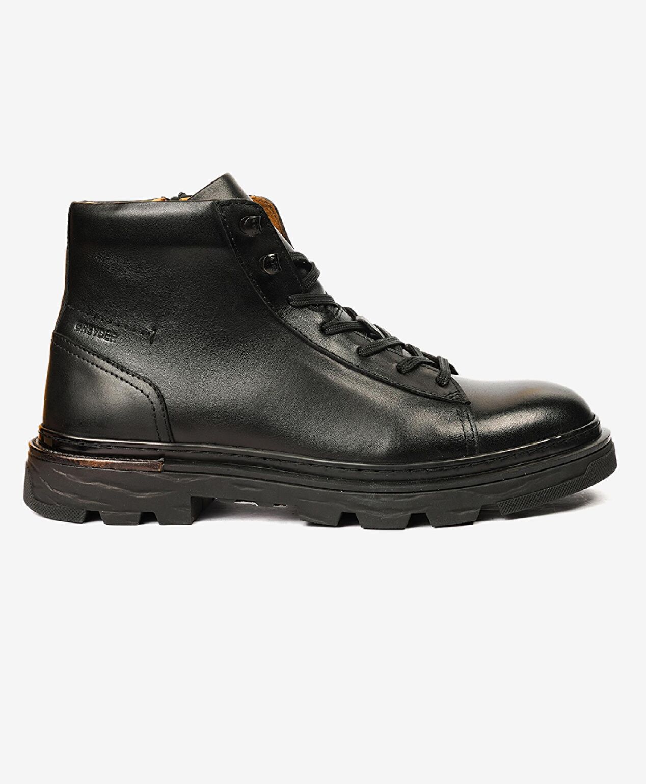 Erkek Siyah Hakiki Deri Günlük Bot - 1