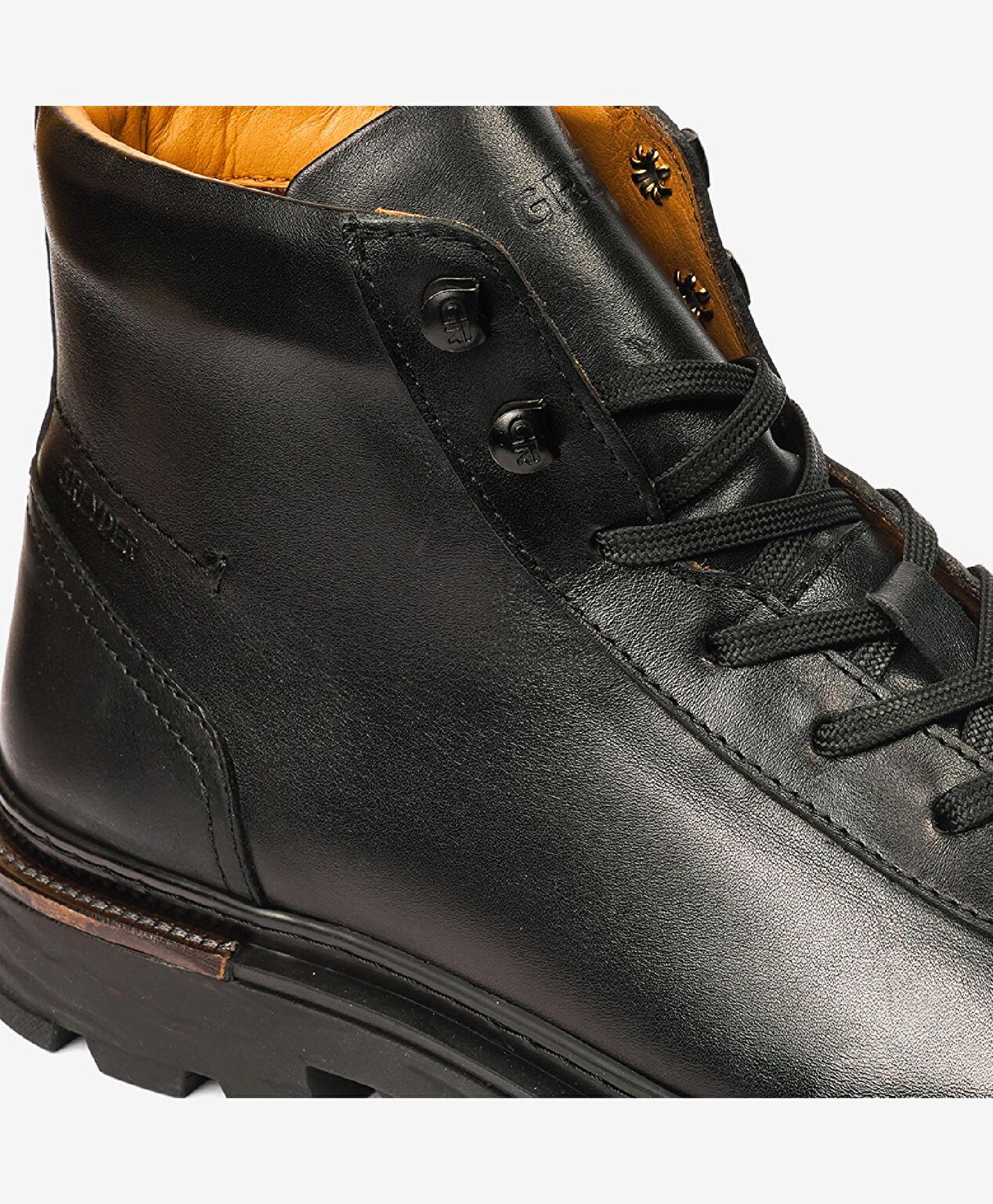Erkek Siyah Hakiki Deri Günlük Bot - 5