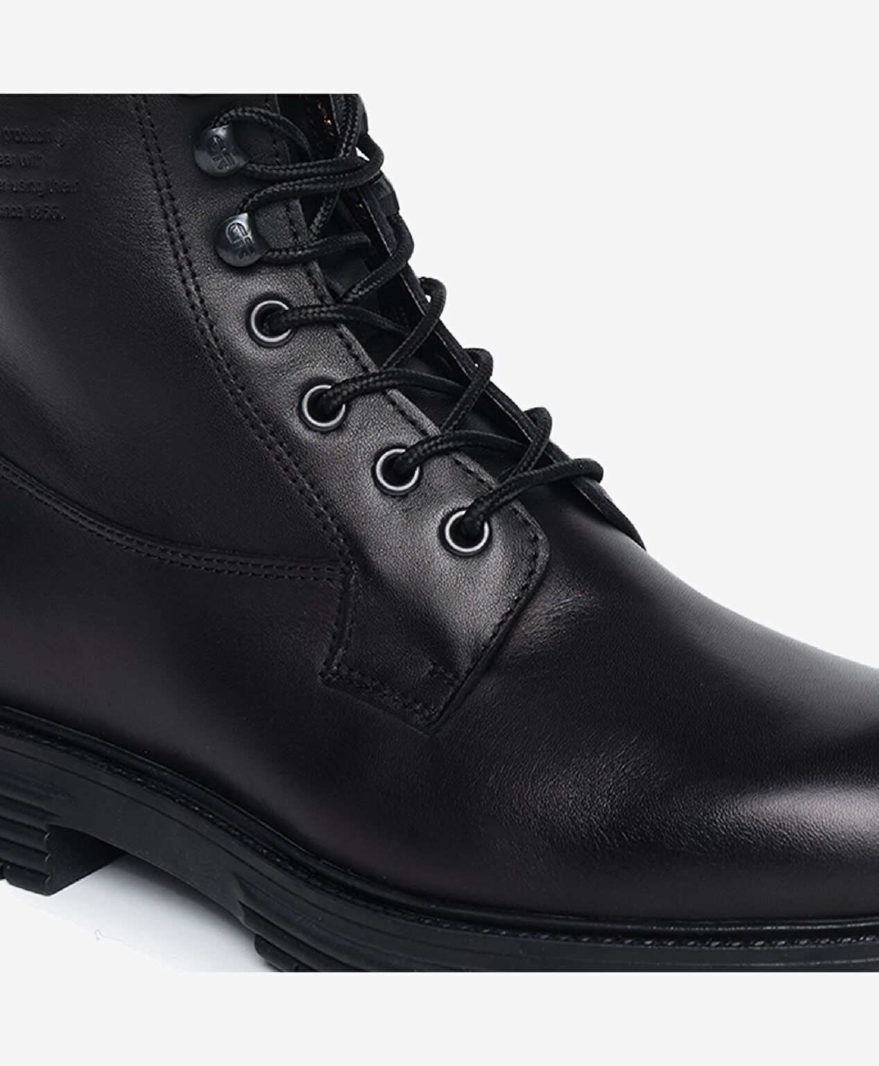 Erkek Siyah Hakiki Deri Günlük Bot - 5
