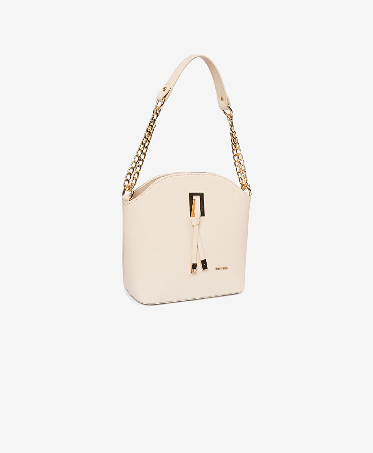 Kadın Siyah 3 Bölmeli Omuz Çantası - 3