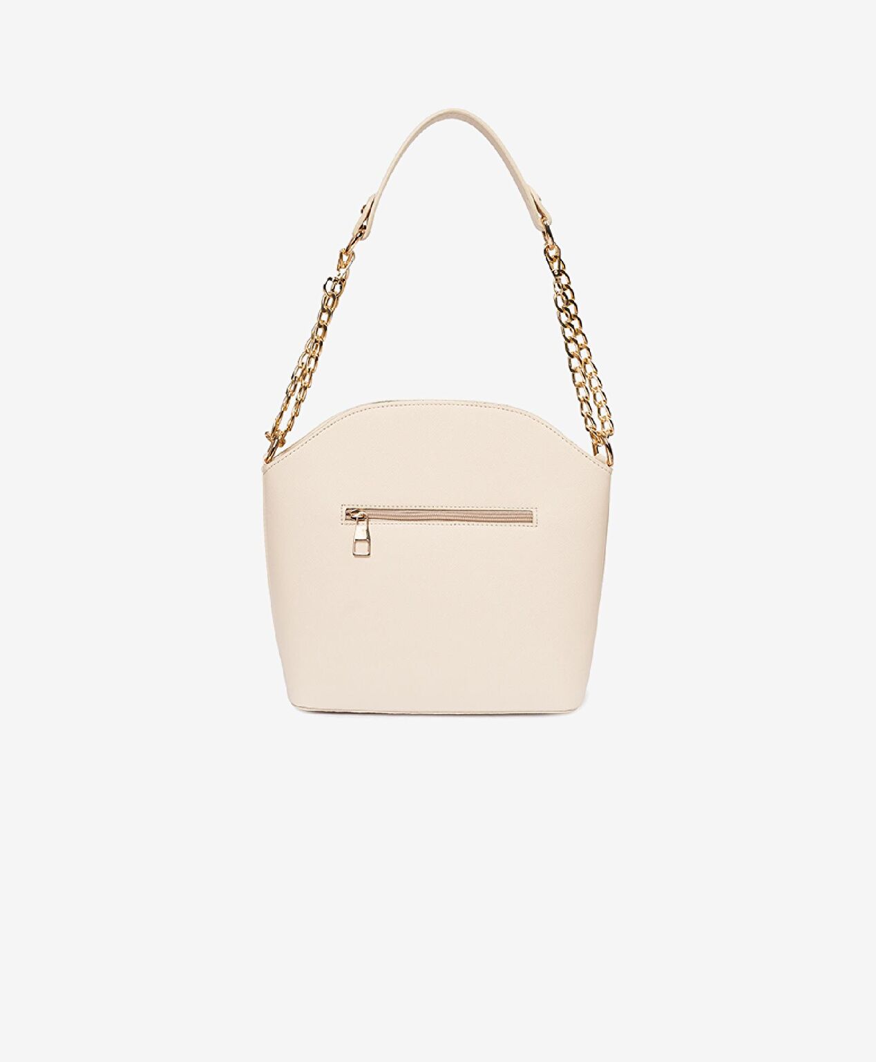 Kadın Siyah 3 Bölmeli Omuz Çantası - 4