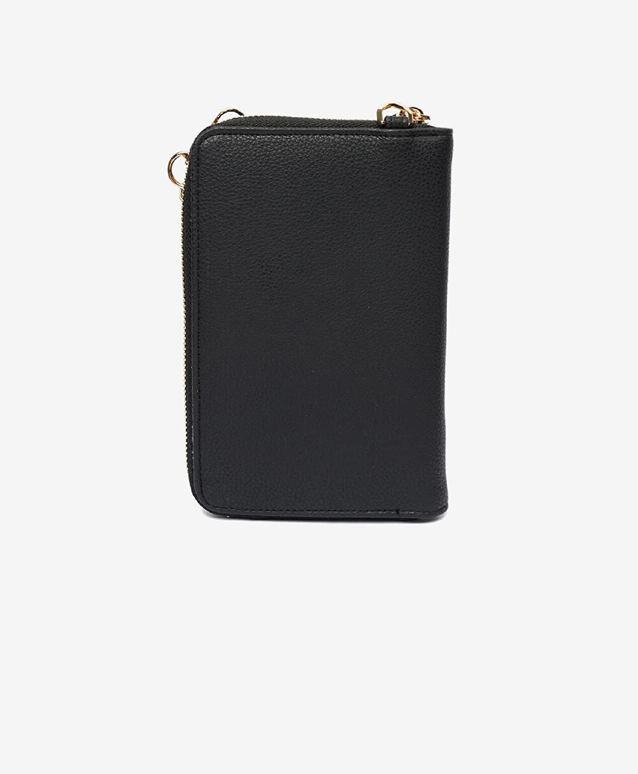 Kadın Siyah Mıknatıslı Çapraz Çanta - 4