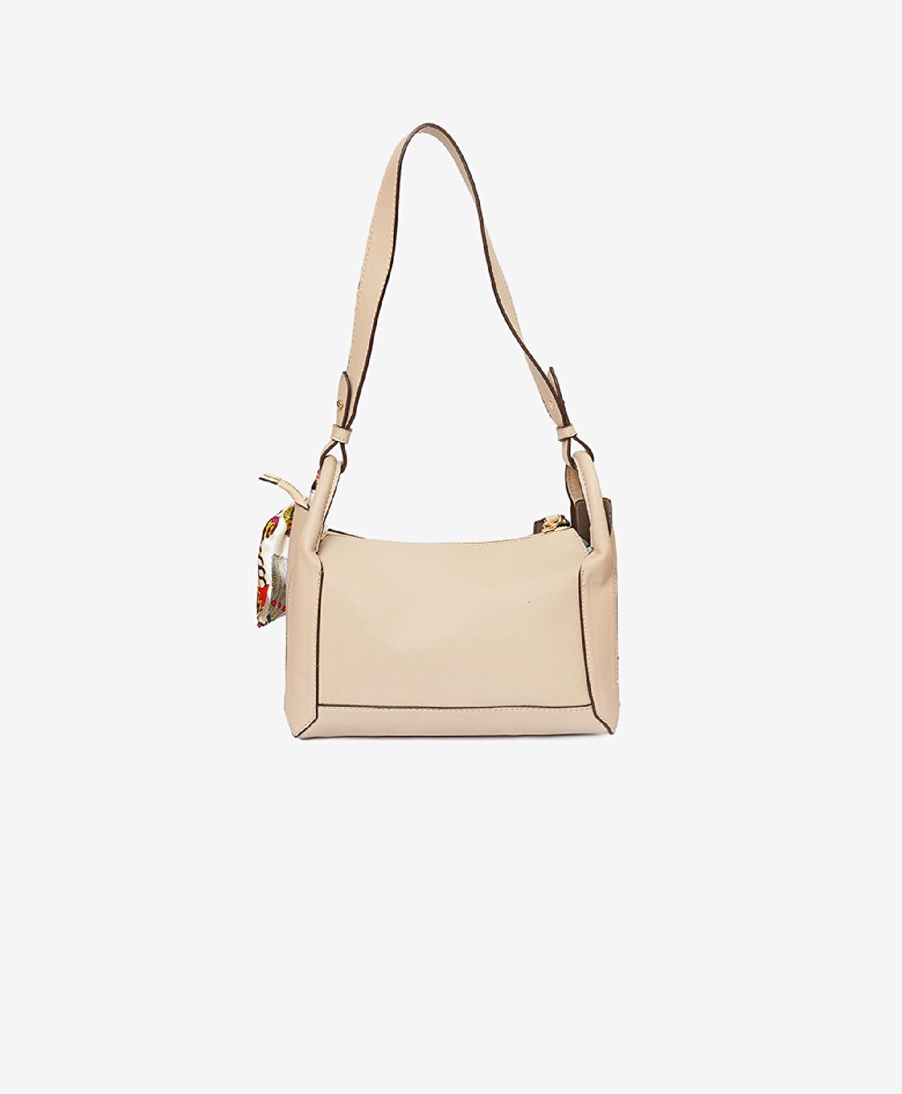 Kadın Vizon Tek Bölmeli Omuz Çantası - 4