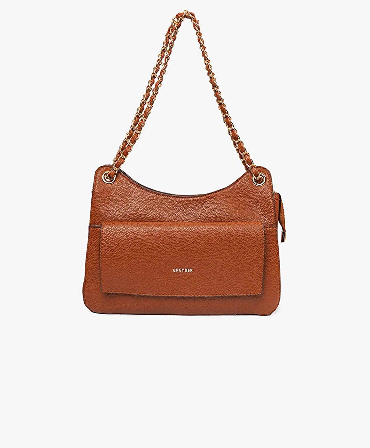 Kadın Taba Tek Bölmeli Omuz Çantası - 1