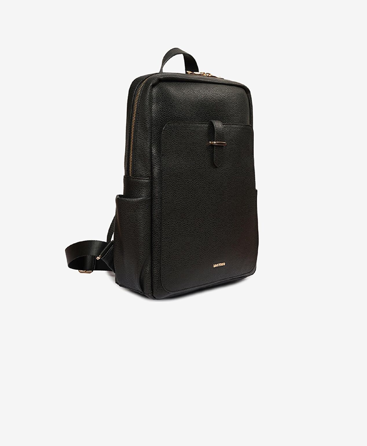 Kadın Siyah Tek Bölmeli Sırt Çantası - 3