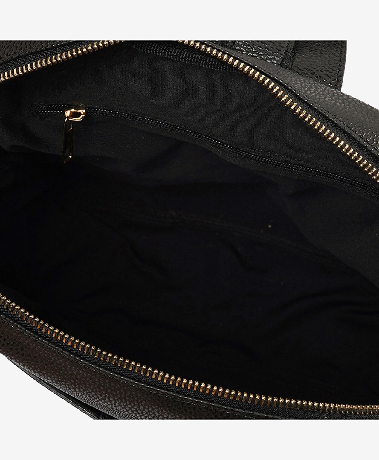 Kadın Siyah Tek Bölmeli Sırt Çantası - 5