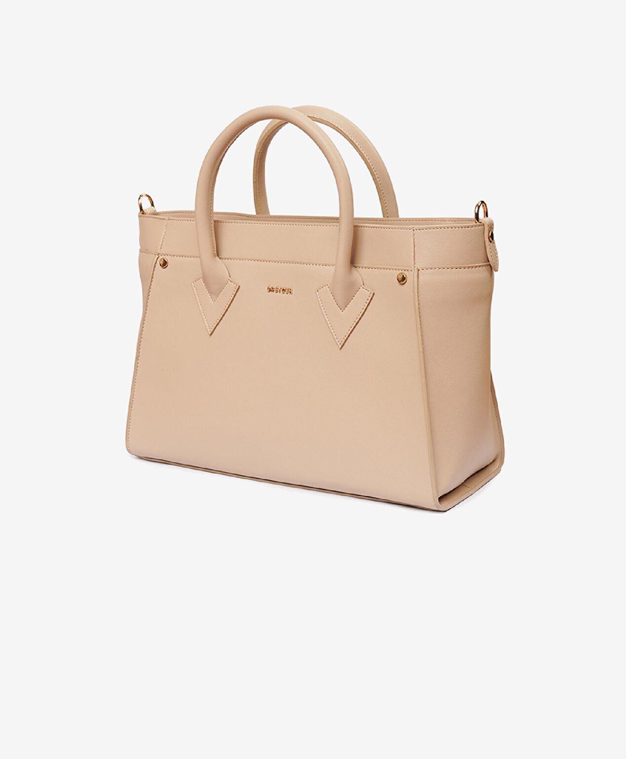 Kadın Krem Tek Bölmeli Kol Çantası - 3