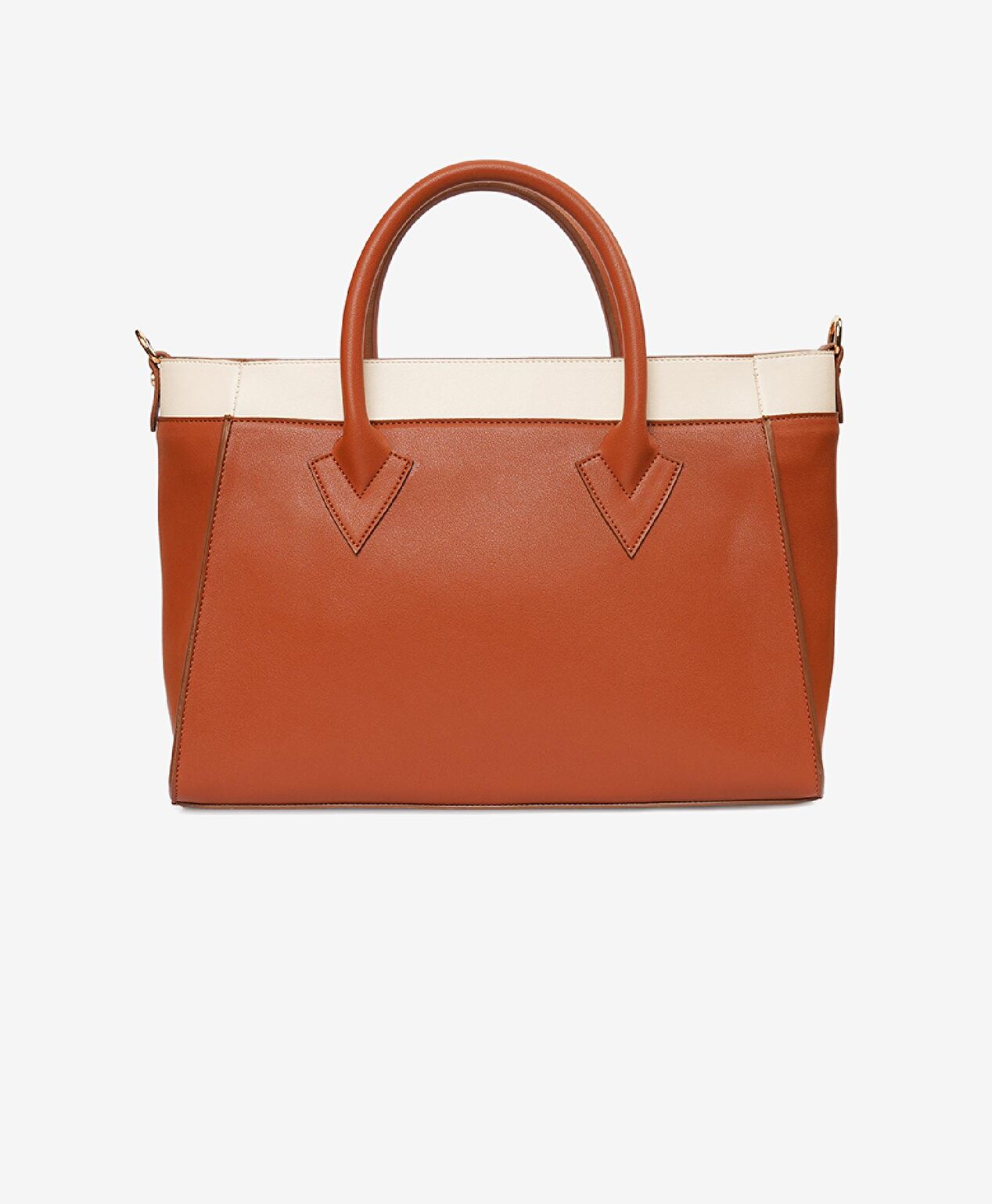 Kadın Taba Tek Bölmeli Kol Çantası - 4