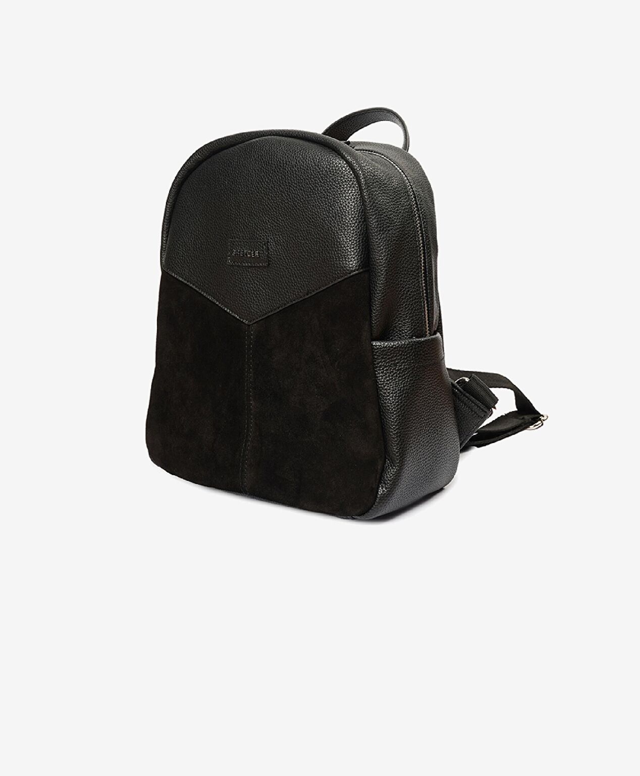 Kadın Siyah Tek Bölmeli Sırt Çantası - 2