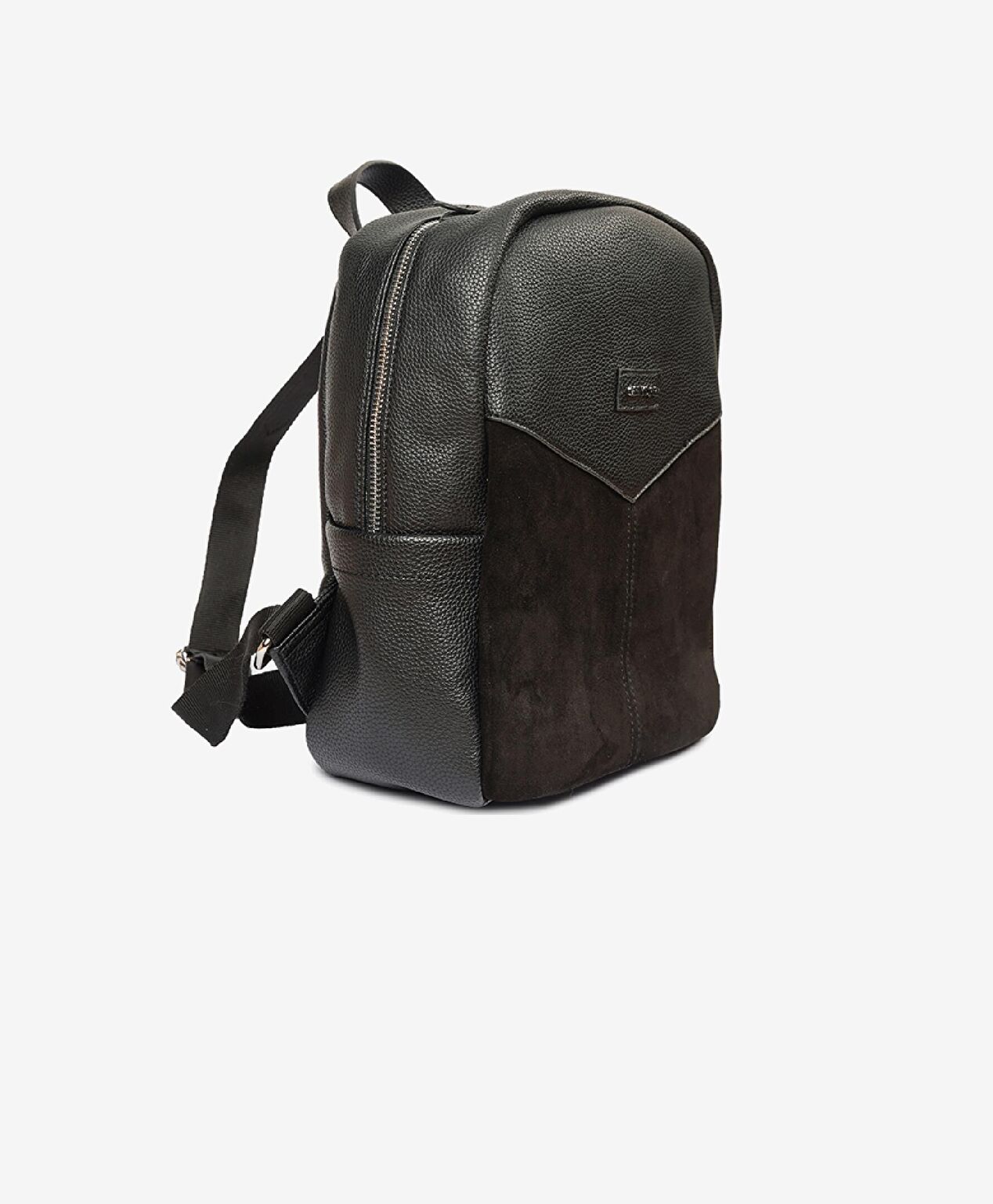 Kadın Siyah Tek Bölmeli Sırt Çantası - 3