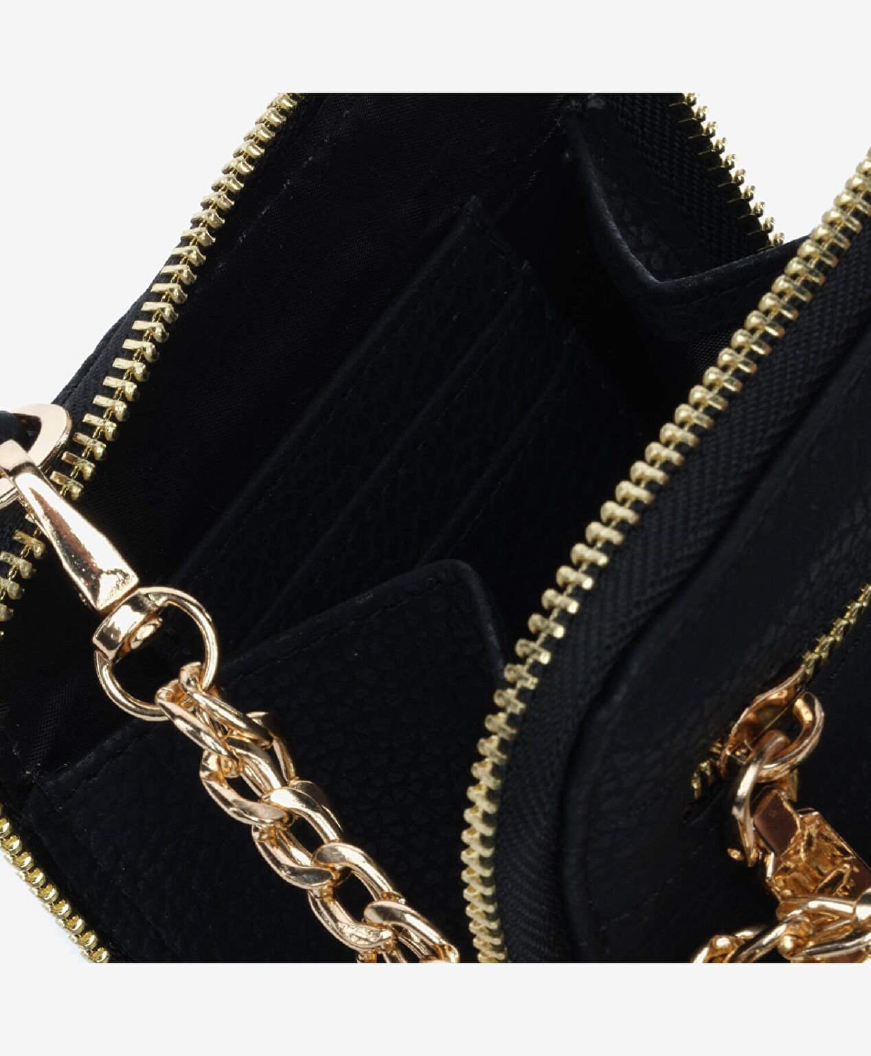 Kadın Siyah Tek Bölmeli Çapraz Çanta - 5