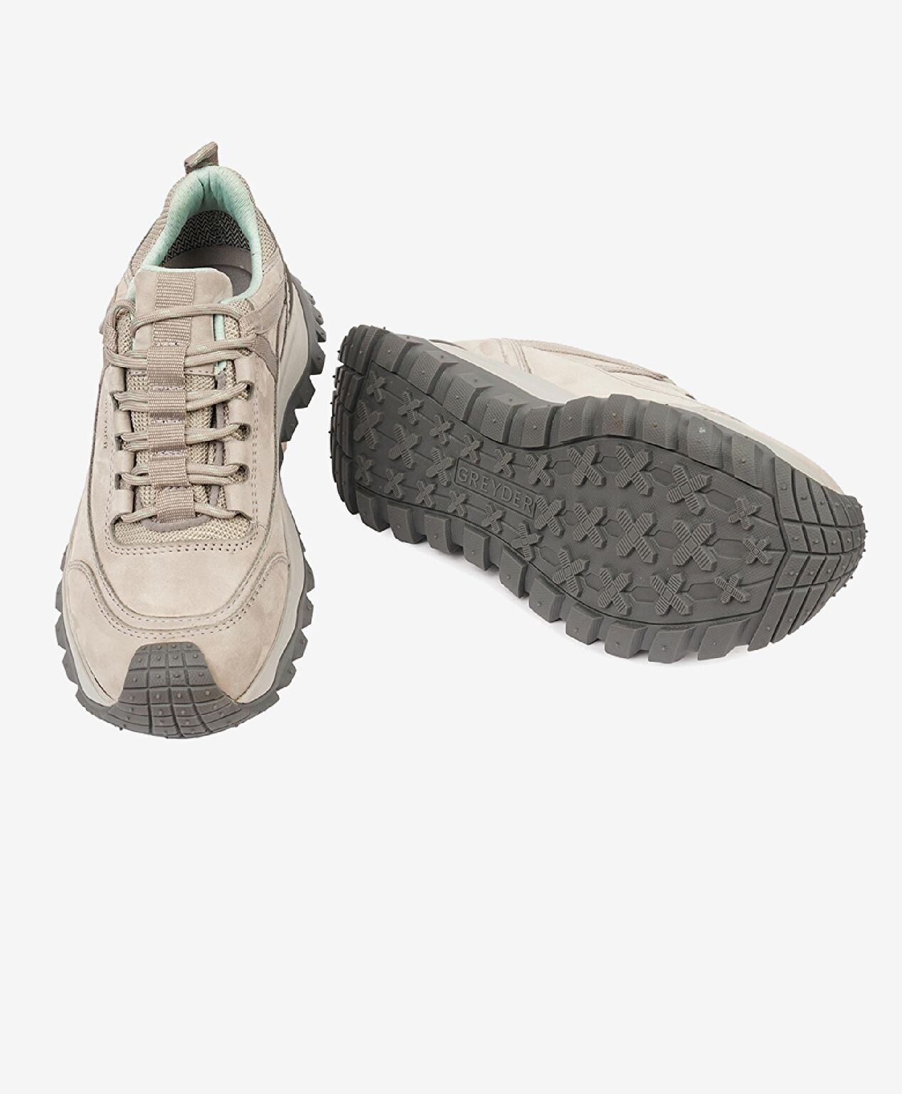 Gri Yeşil Su Geçirmez Ayakkabı - 7