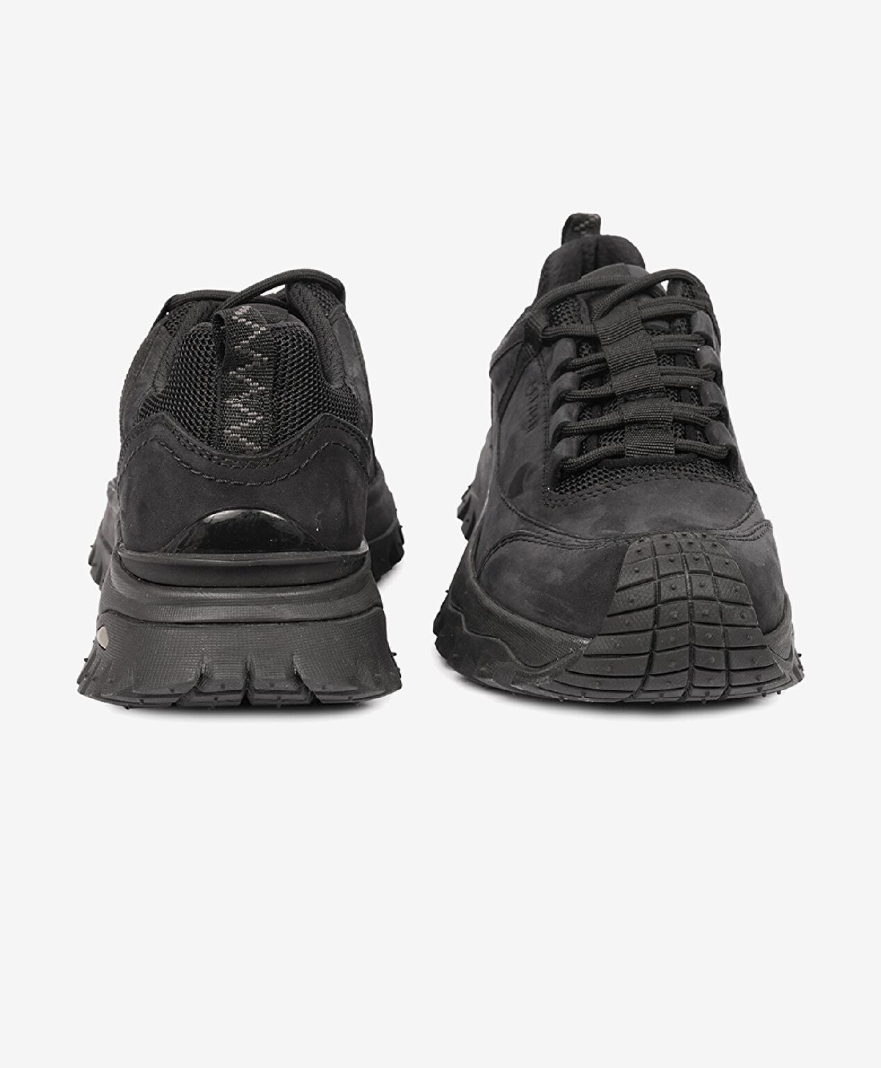 Siyah Su Geçirmez Ayakkabı - 8