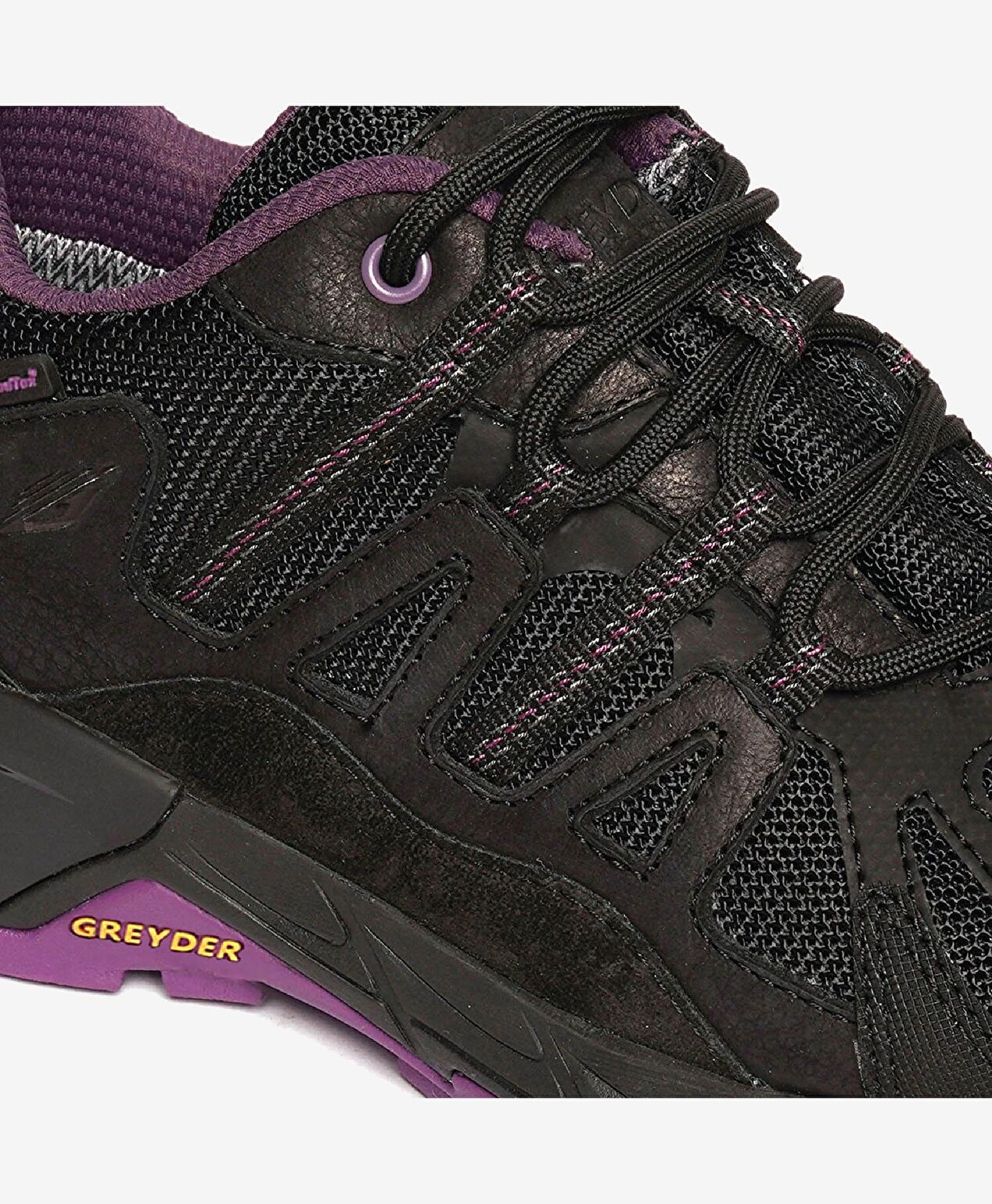 Siyah Mor Su Geçirmez Ayakkabı - 6