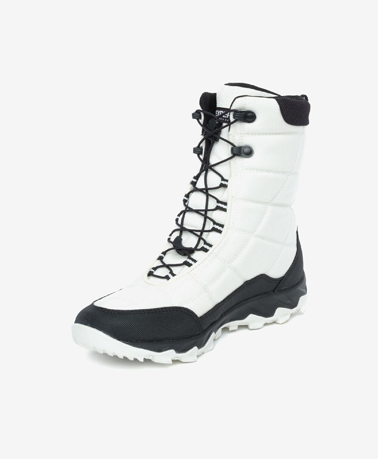 Beyaz Siyah Su Geçirmez Kar Botu - 4