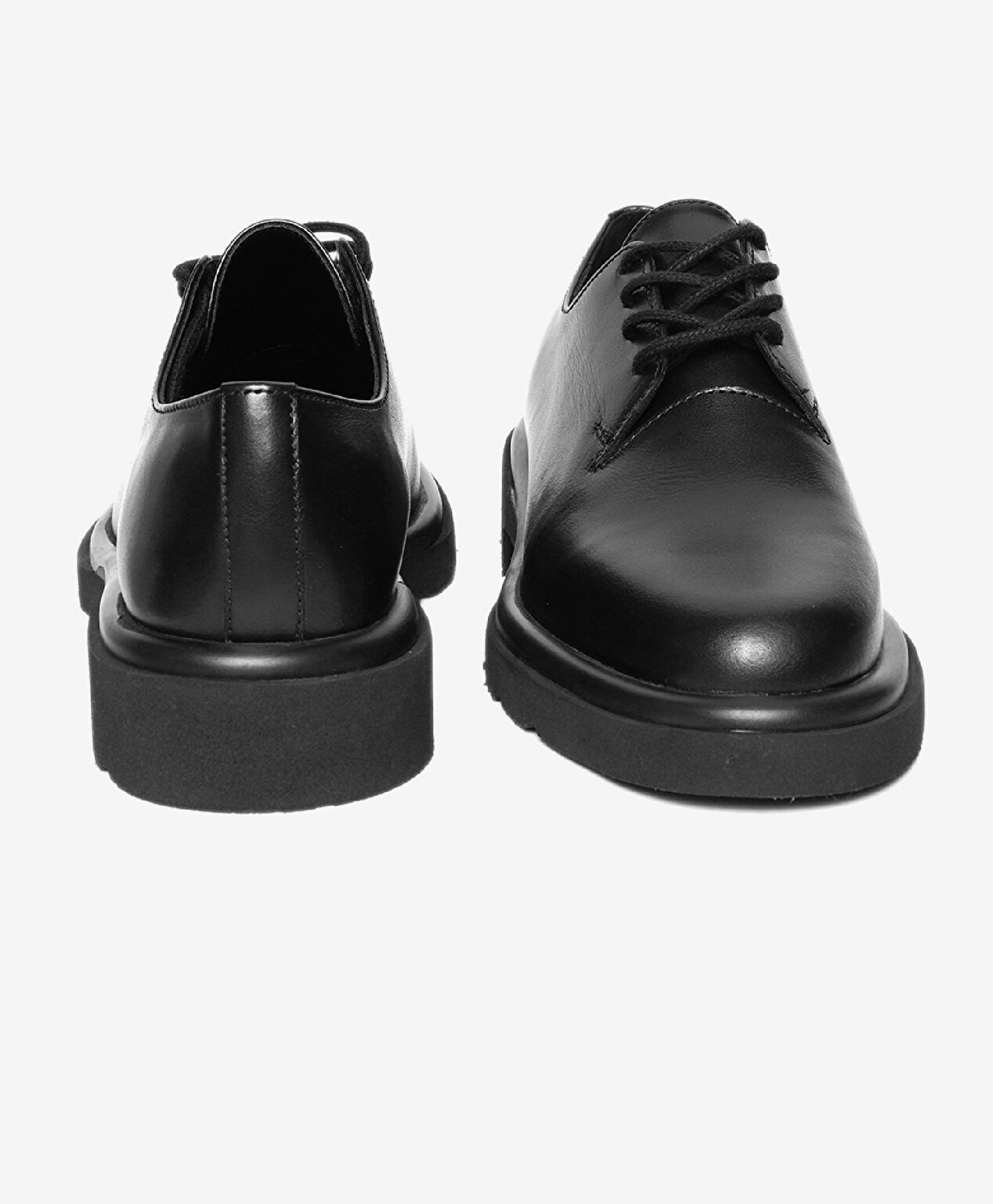 Kadın Siyah Hakiki Deri Klasik Ayakkabı - 7