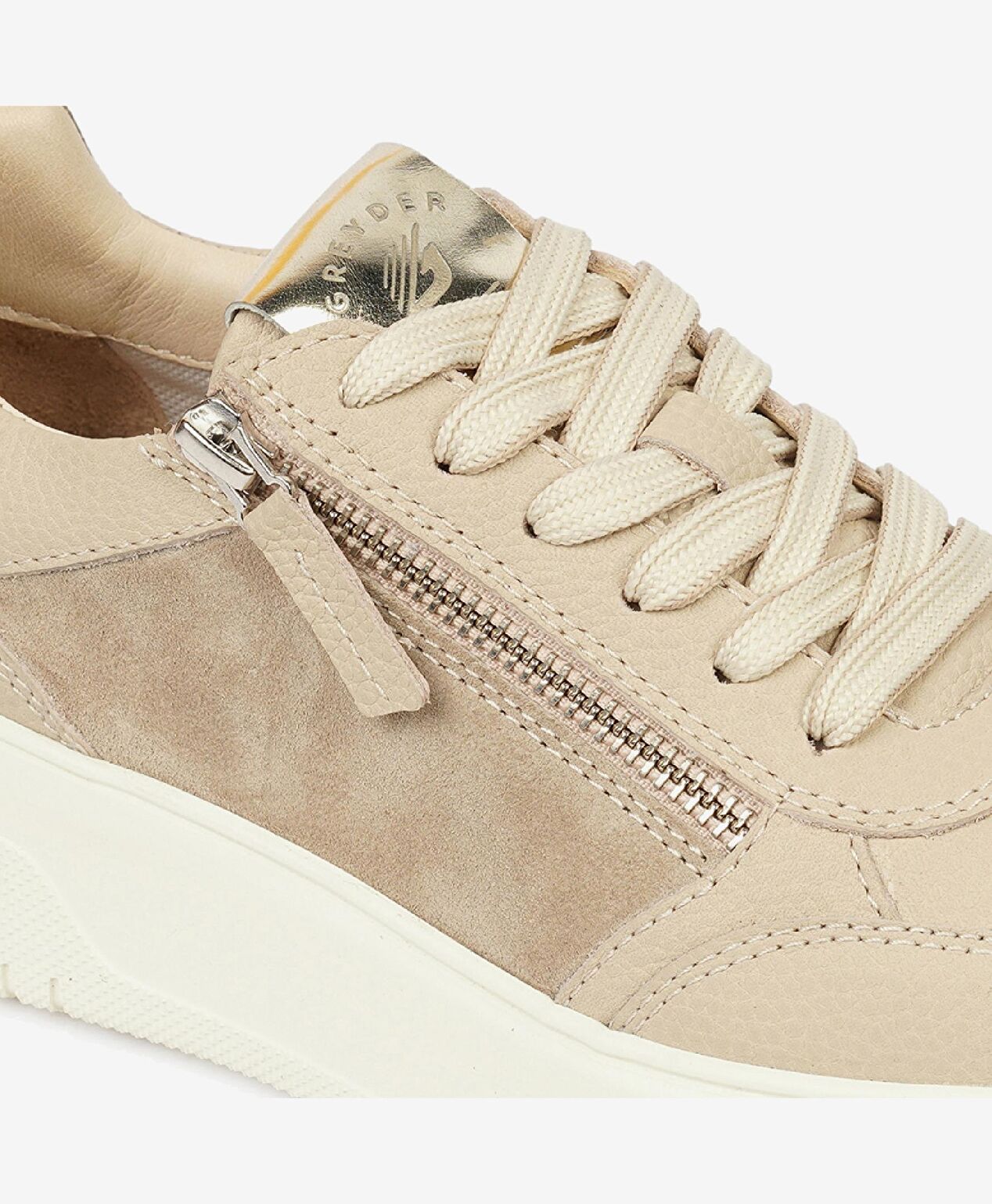 Kadın Siyah Hakiki Deri Memory Foam Taban Spor Ayakkabı - 5