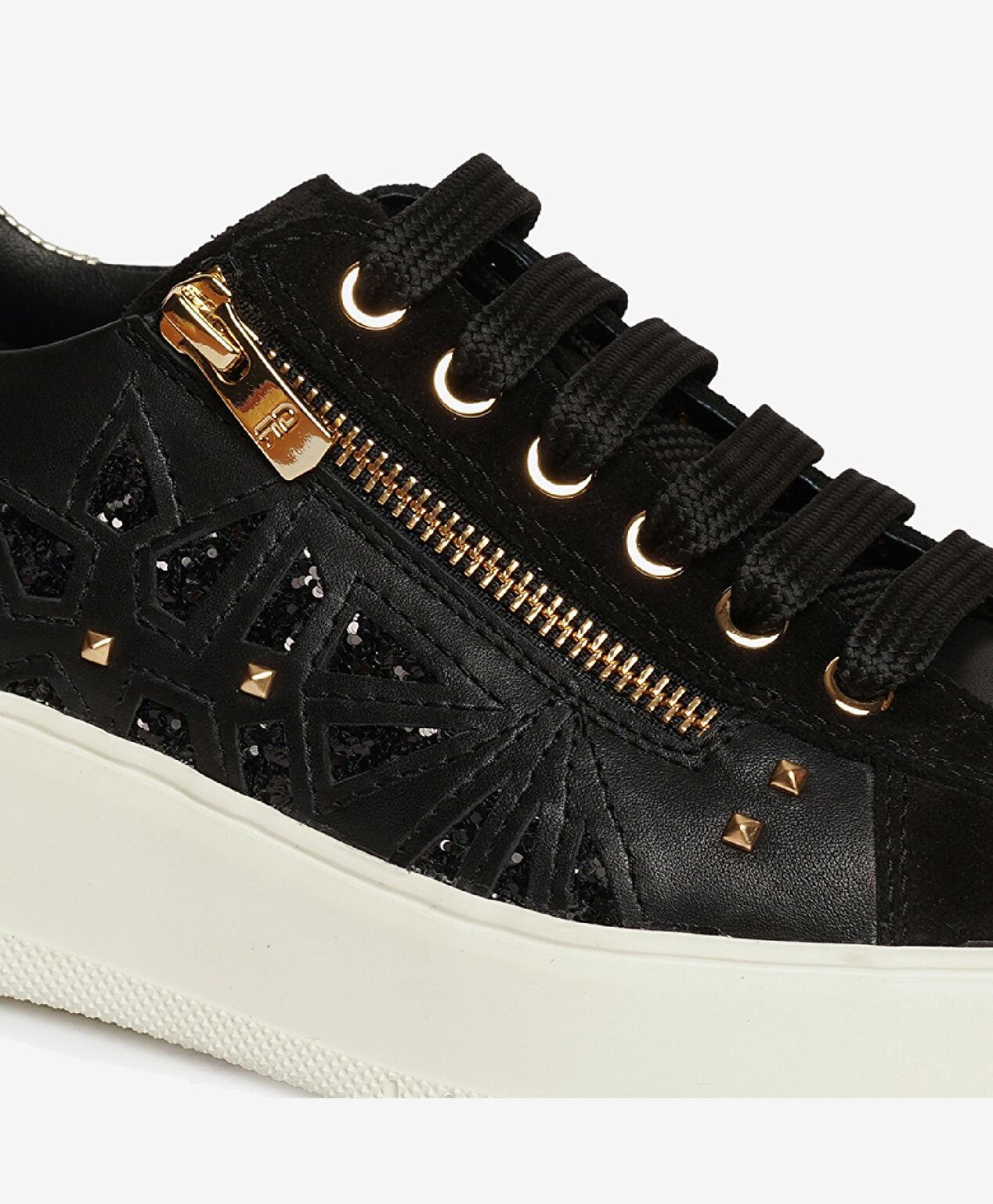 Kadın Siyah Hakiki Deri Memory Foam Taban  Spor Ayakkabı - 5