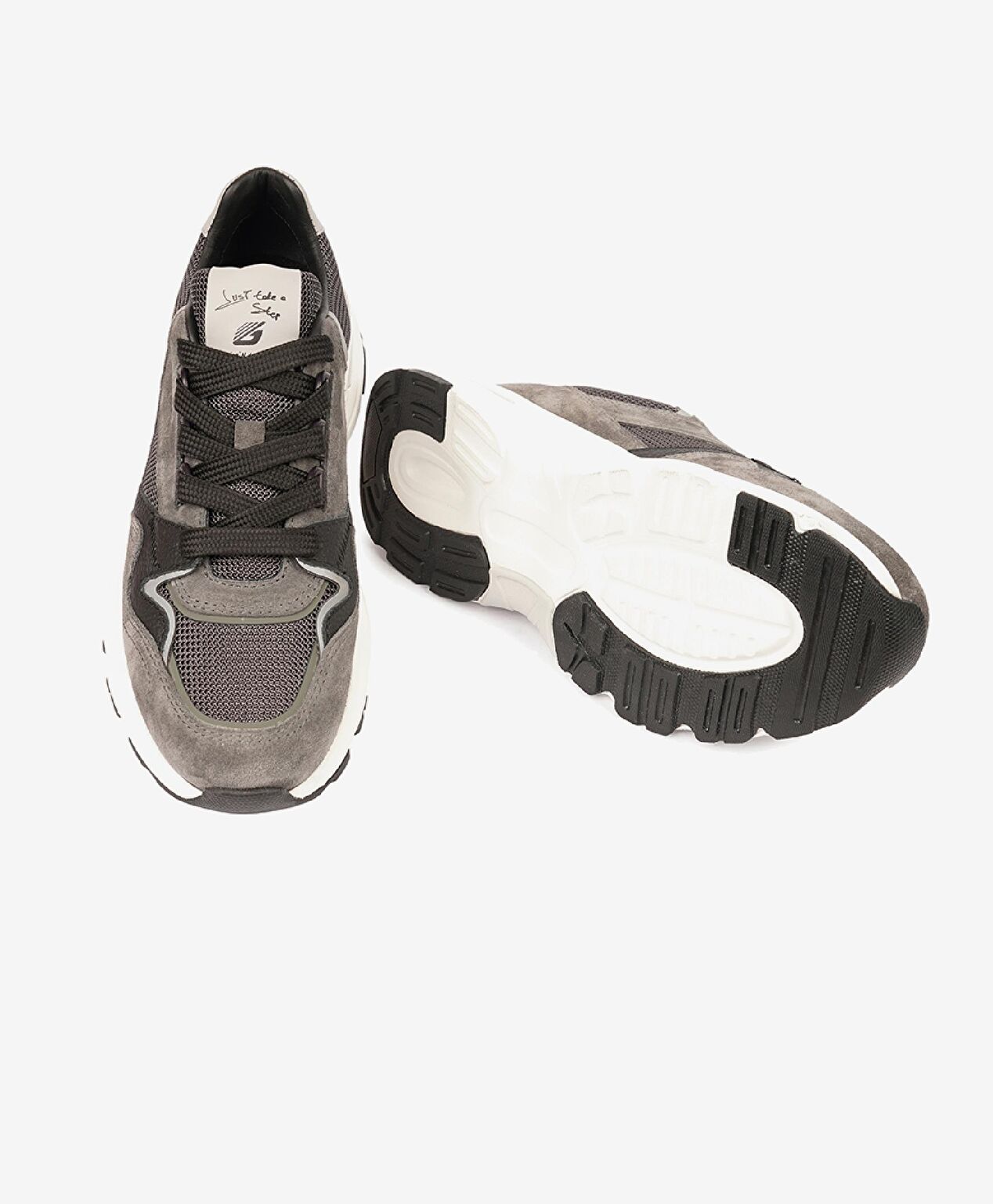 Kadın Füme Hakiki Deri Spor Ayakkabı - 6