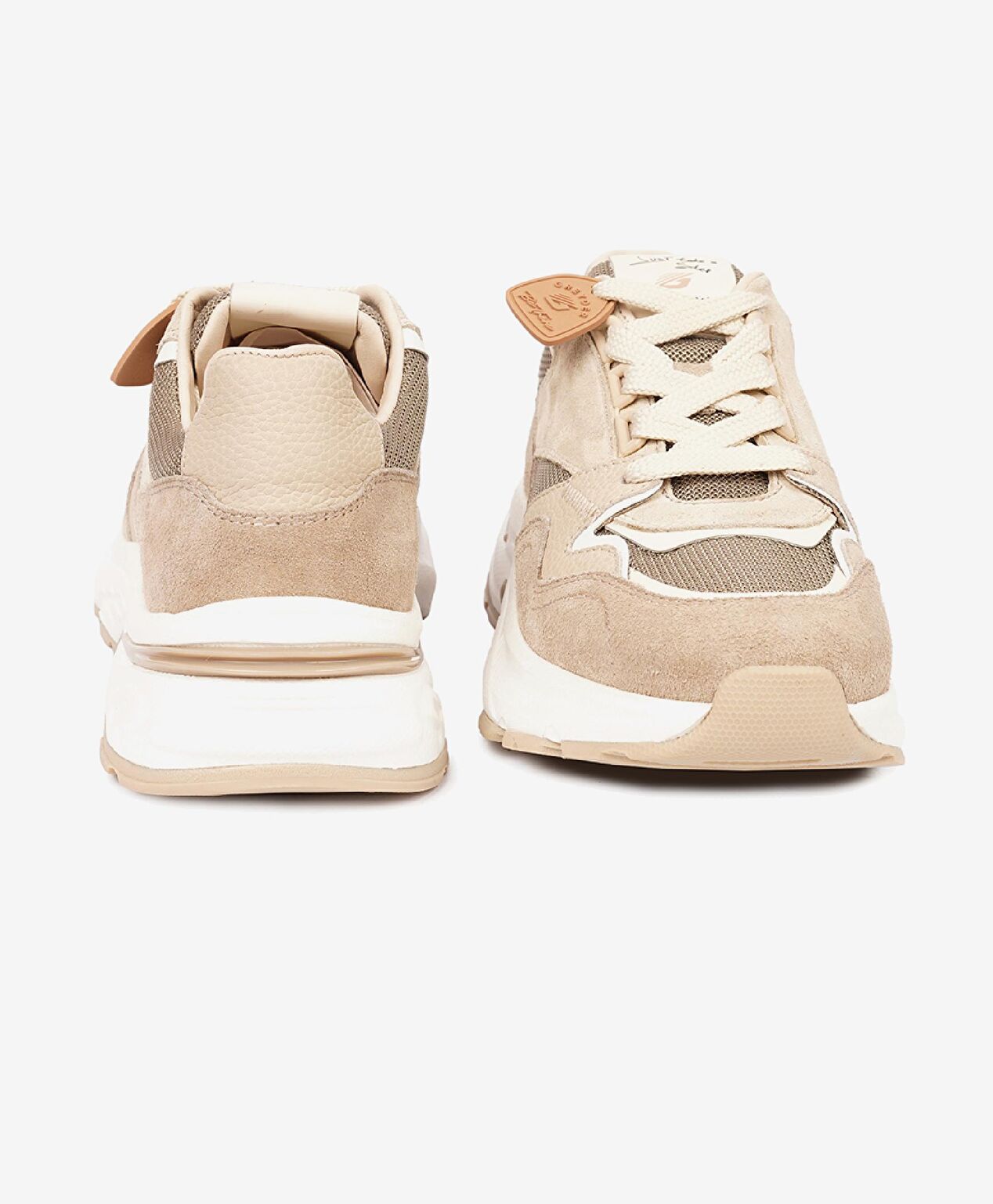 Kadın Vizon Hakiki Deri Spor Ayakkabı - 7